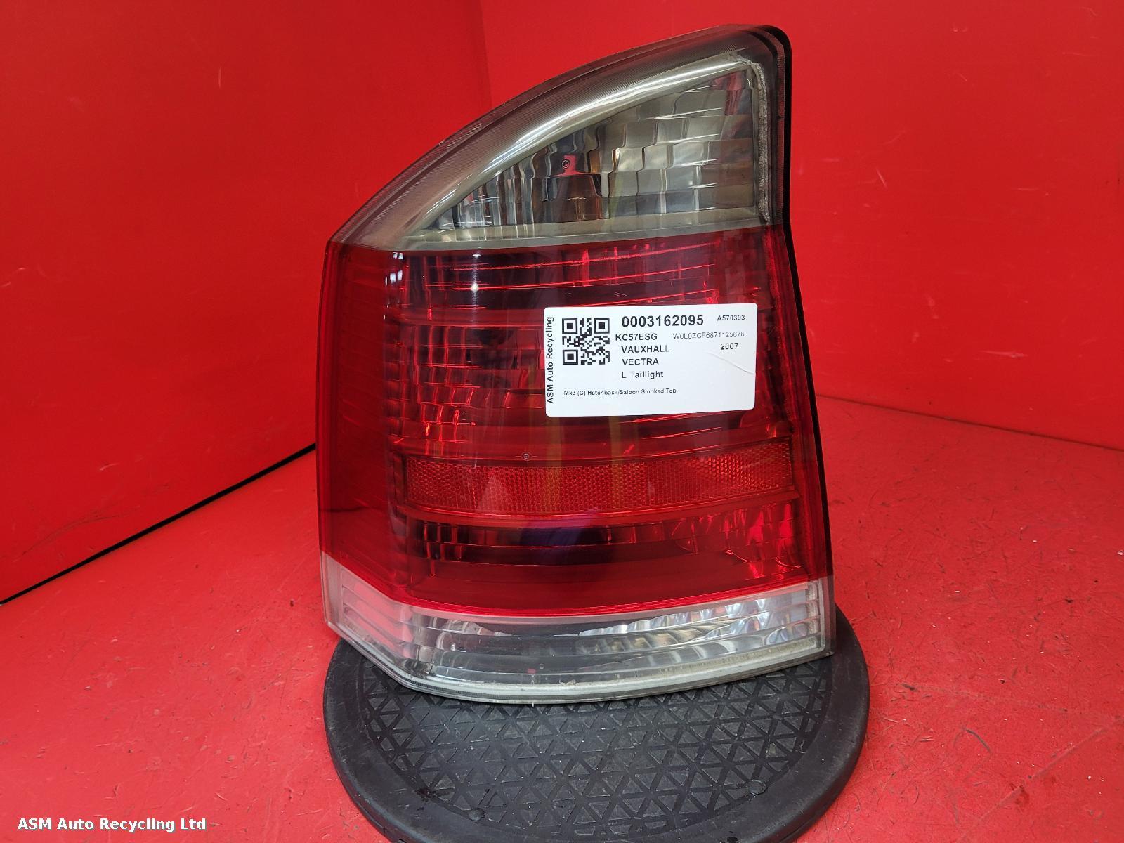 View Auto part L Taillight Vauxhall Vectra 2007