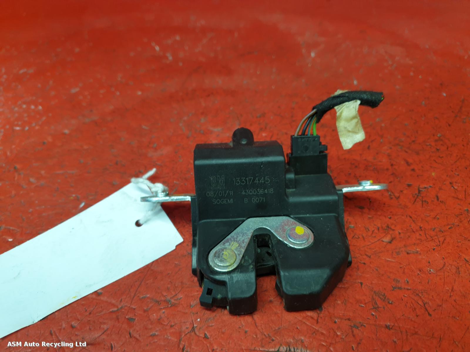 View Auto part Bootlid/Tailgate Lock Vauxhall Meriva 2011