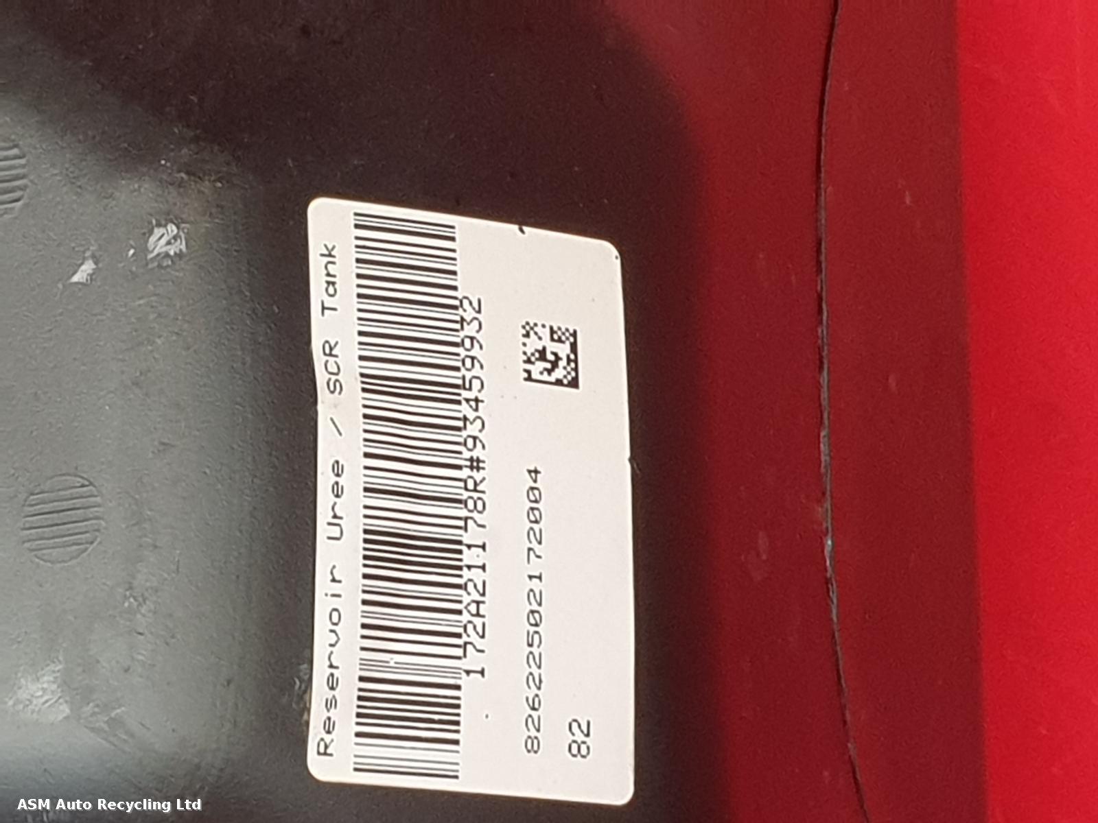 View Auto part Ad Blue Tank Vauxhall Vivaro 2017