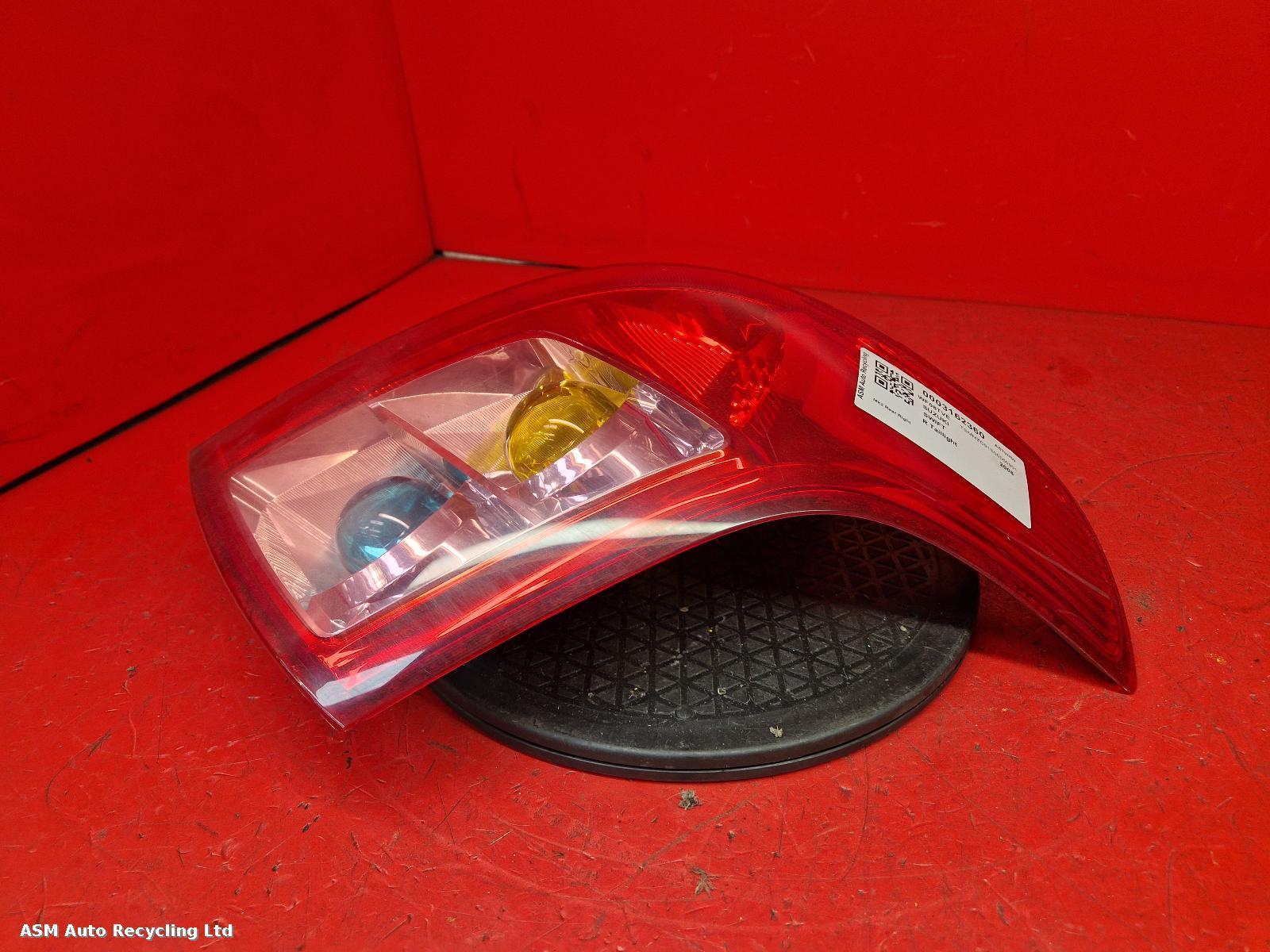 View Auto part R Taillight Suzuki Swift 2008