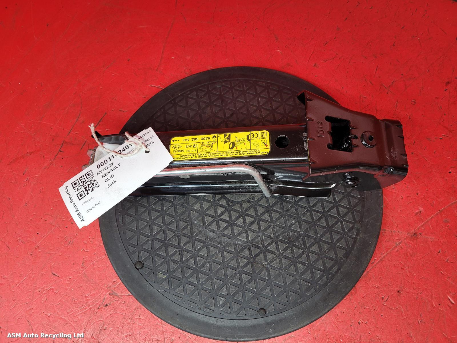 View Auto part Jack Renault Clio 2012