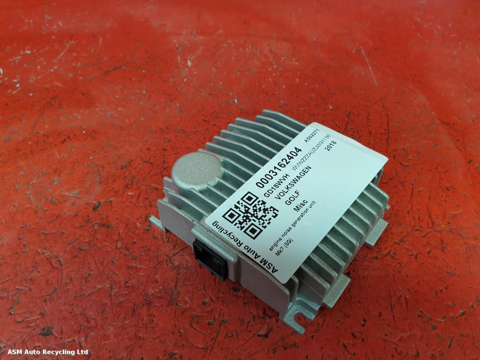 View Auto part Misc Volkswagen Golf 2018