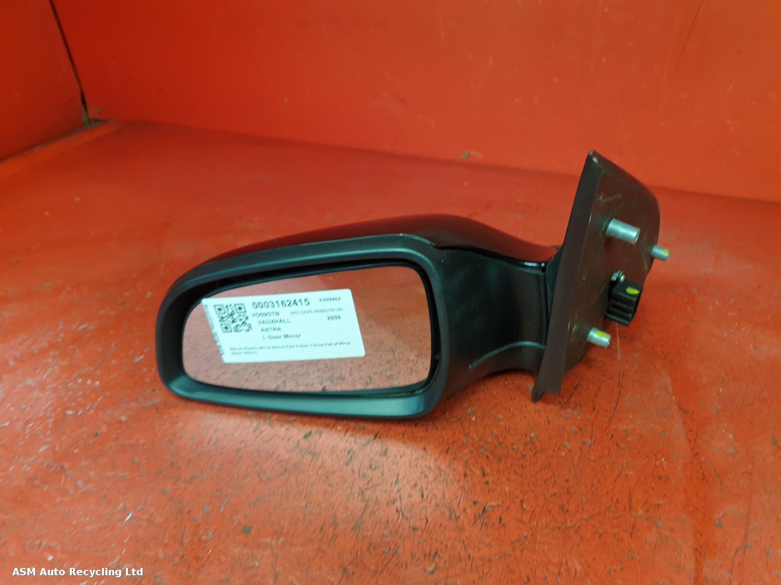 View Auto part L Door Mirror Vauxhall Astra 2009