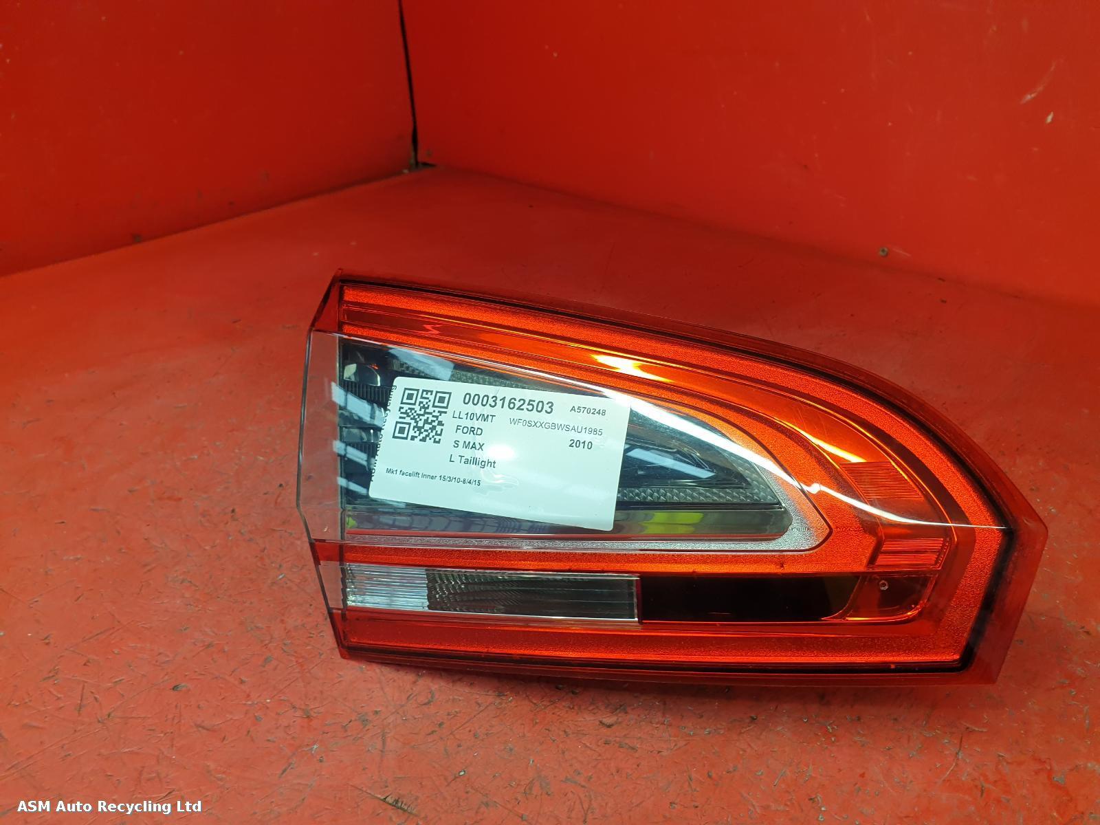 View Auto part L Taillight Ford S Max 2010