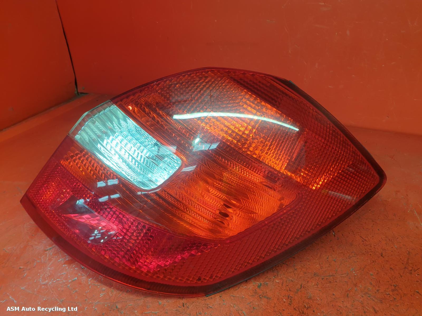 View Auto part R Taillight Skoda Fabia 2007