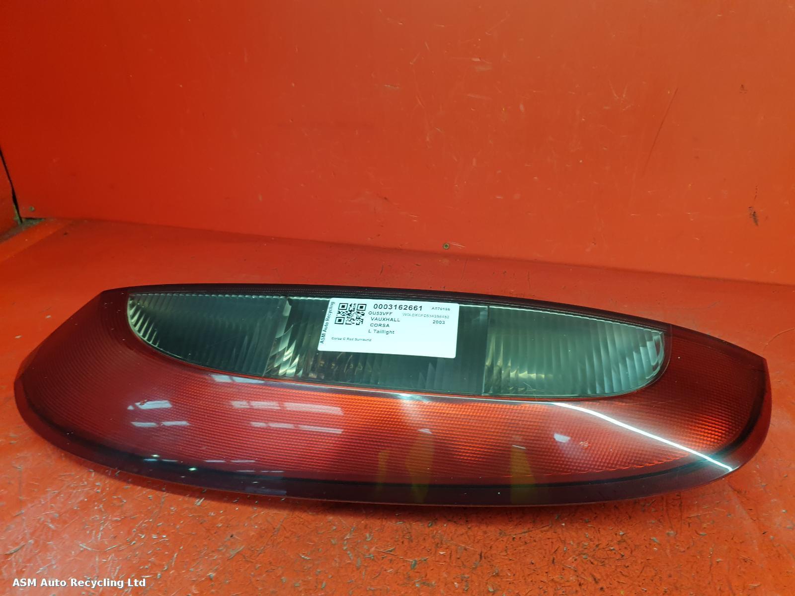 View Auto part L Taillight Vauxhall Corsa 2003