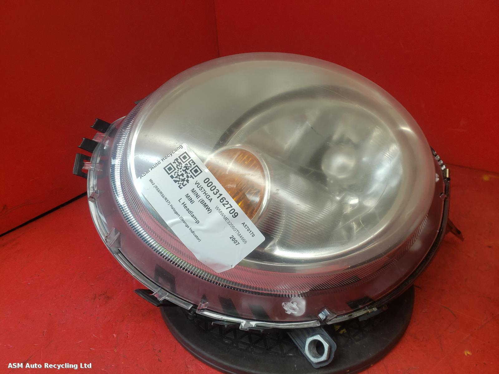View Auto part L Headlamp Mini (bmw) Mini 2007
