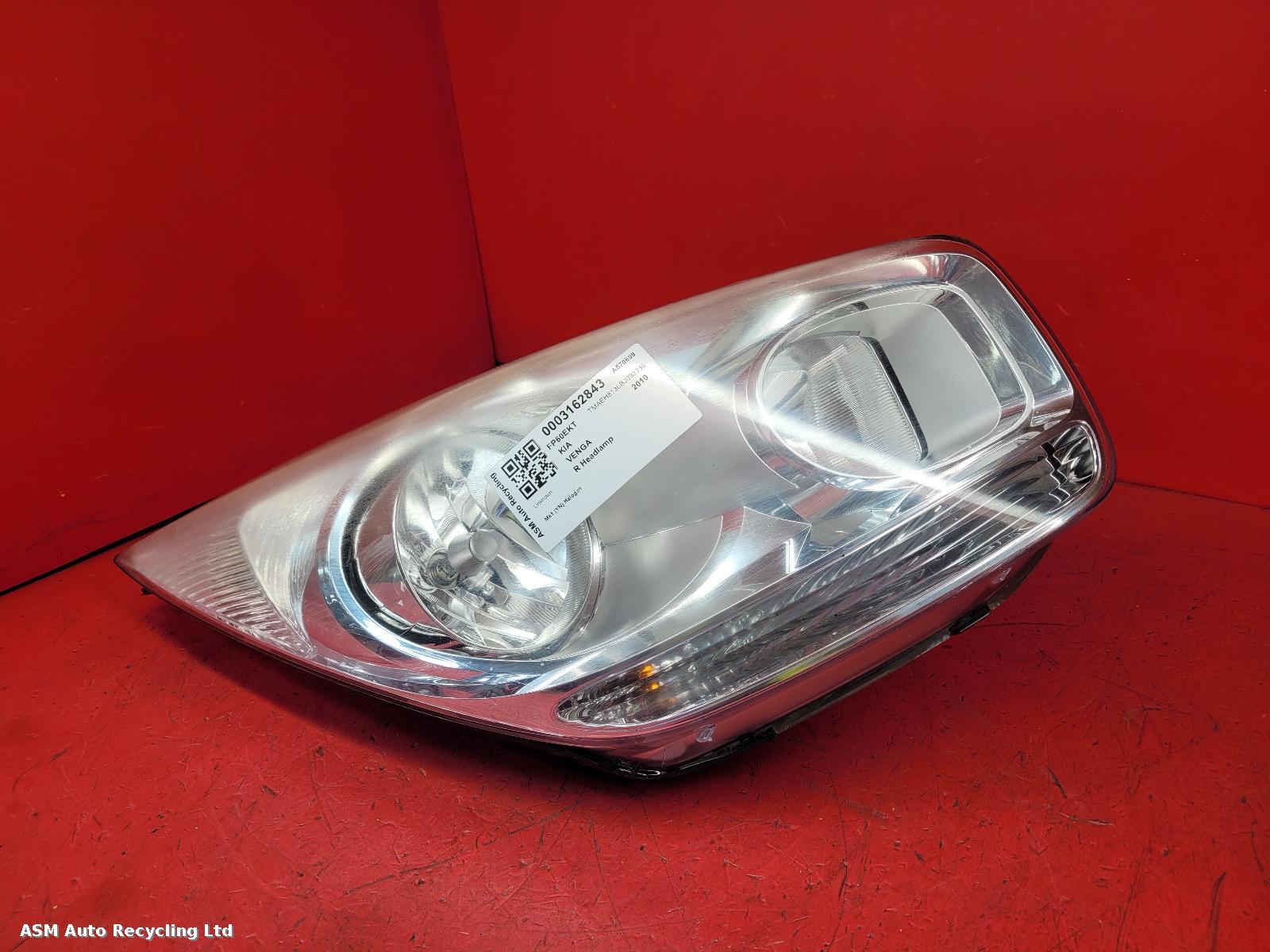 View Auto part R Headlamp Kia Venga 2010