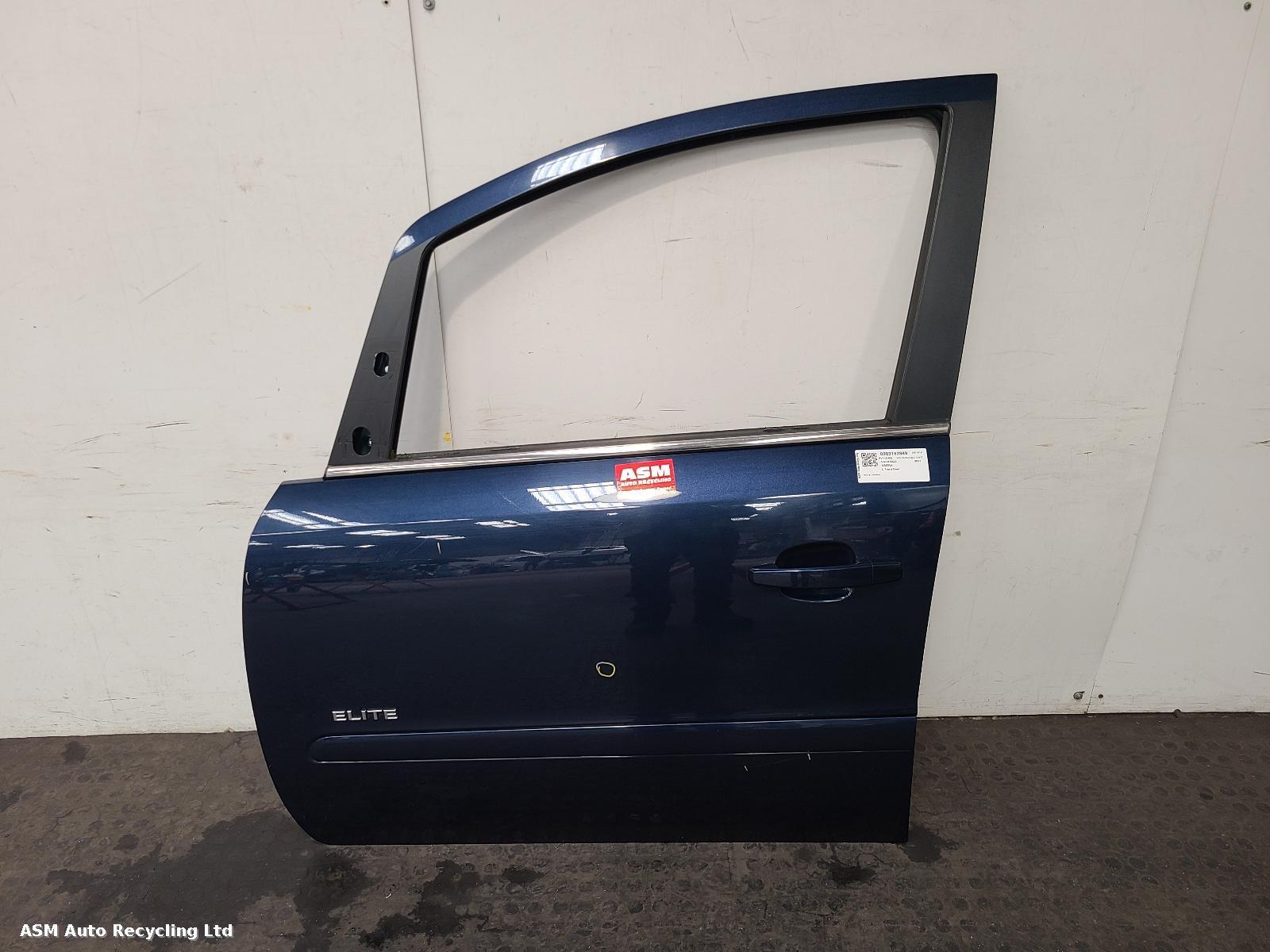 View Auto part L Front Door Vauxhall Zafira 2011