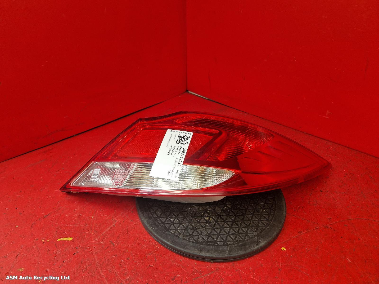 View Auto part R Taillight Vauxhall Insignia 2010