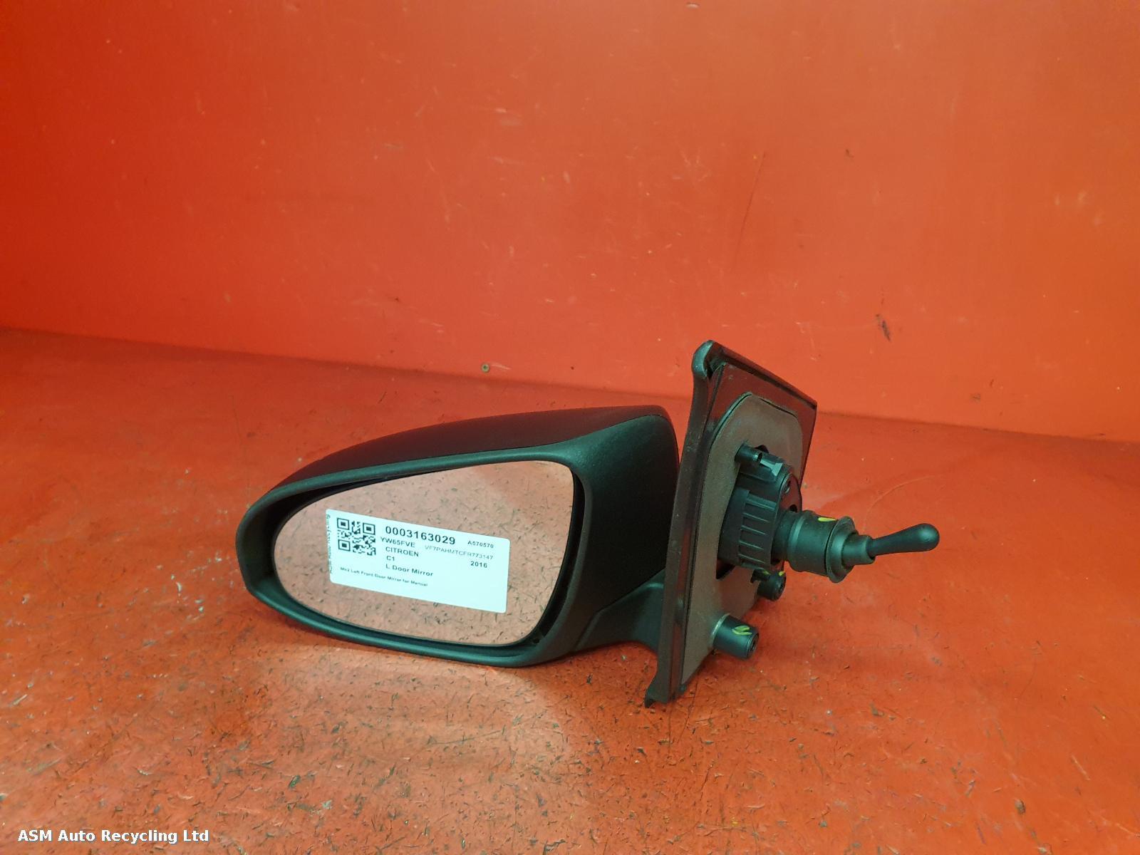 View Auto part L Door Mirror Citroen C1 2016