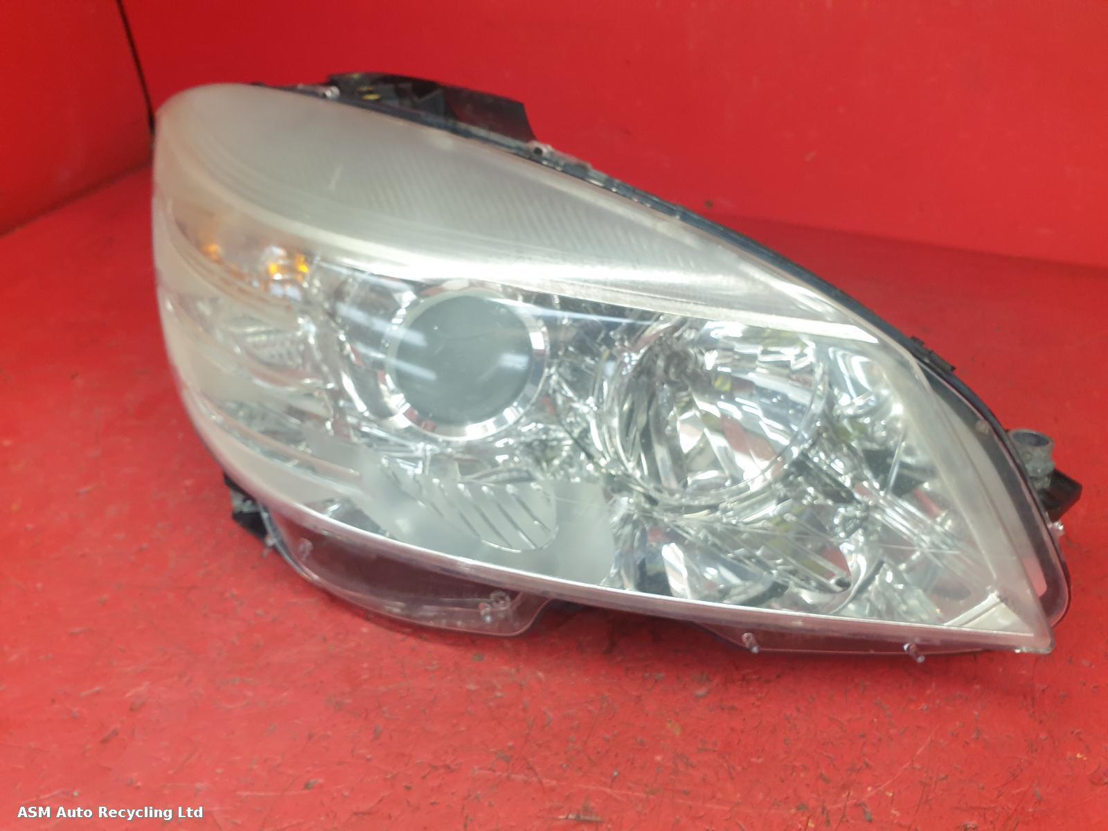 View Auto part R Headlamp Mercedes C Class 2008