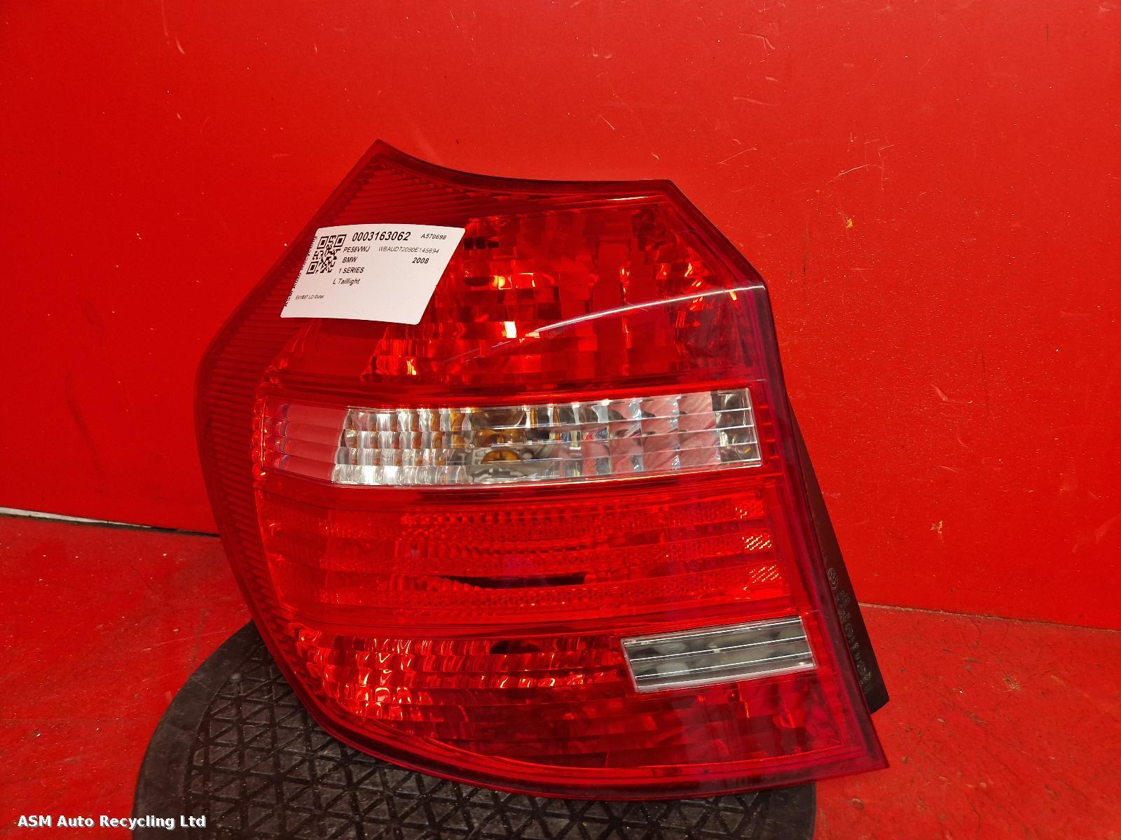 View Auto part L Taillight Bmw 1 Series 2008