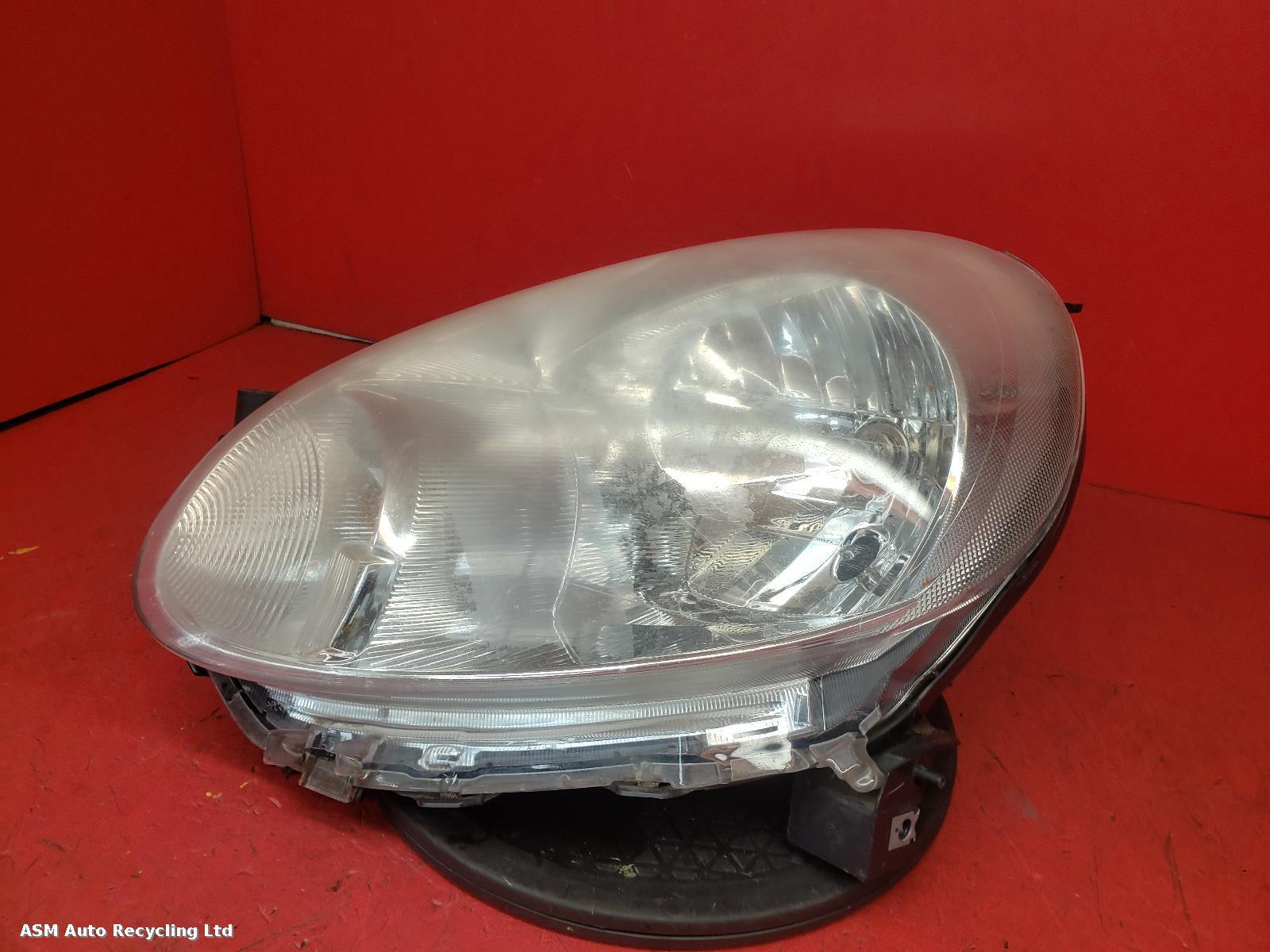View Auto part L Headlamp Nissan Micra 2012