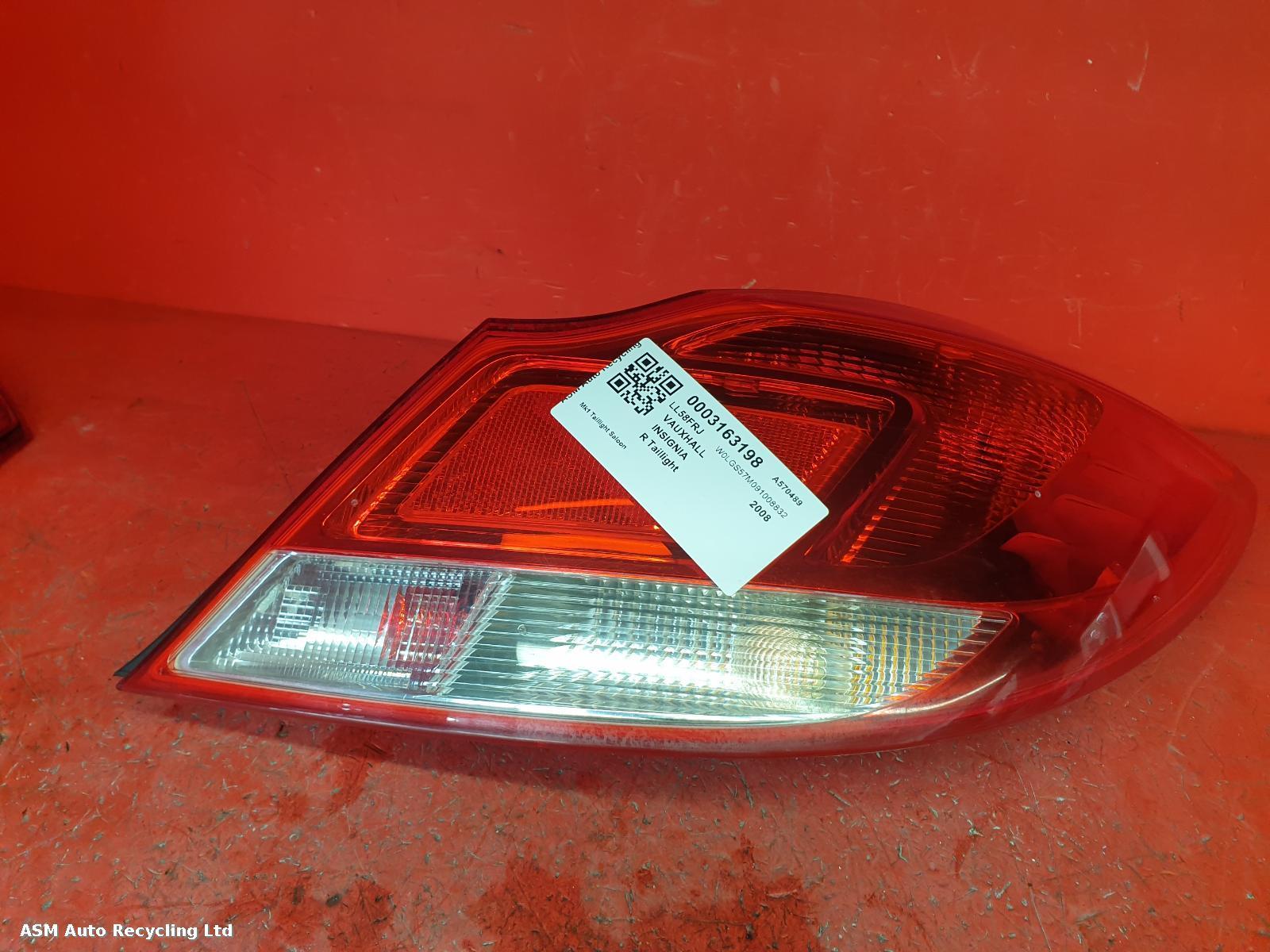 View Auto part R Taillight Vauxhall Insignia 2008
