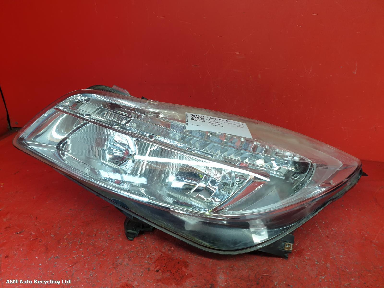 View Auto part L Headlamp Vauxhall Insignia 2008