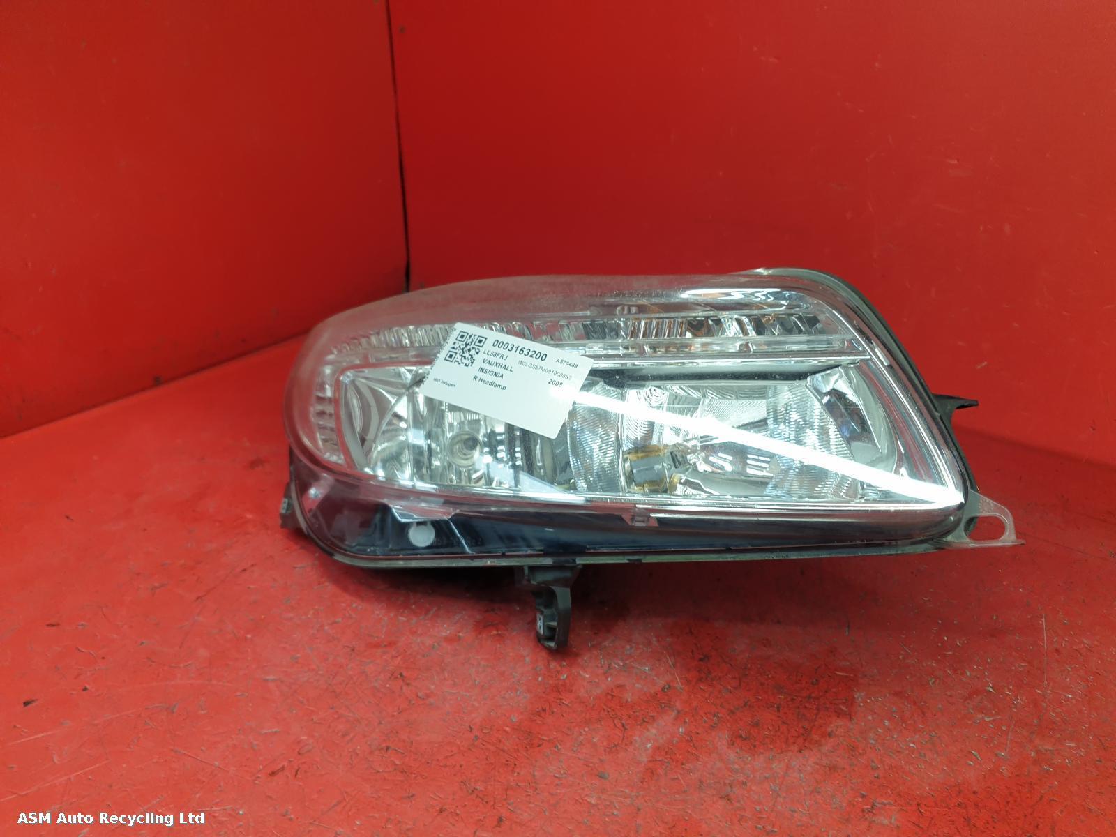 View Auto part R Headlamp Vauxhall Insignia 2008