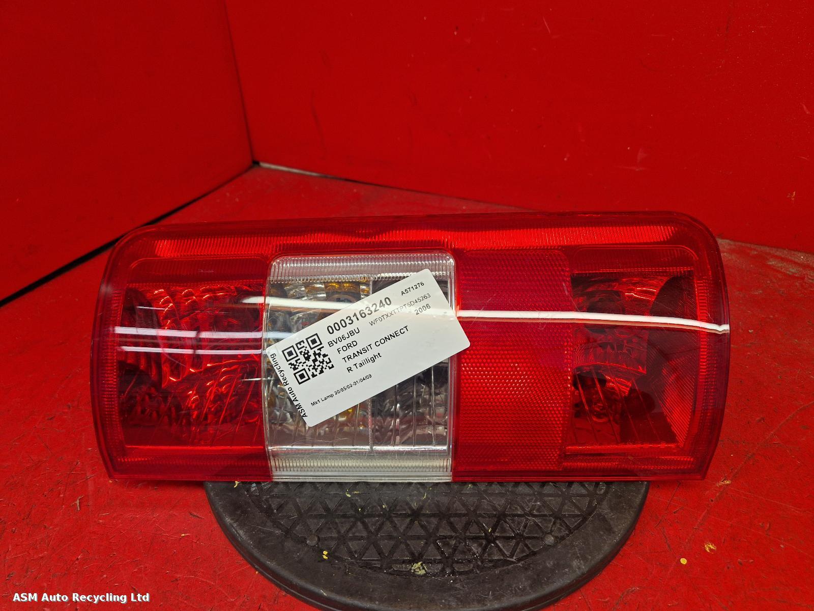 View Auto part R Taillight Ford Transit Connect 2006