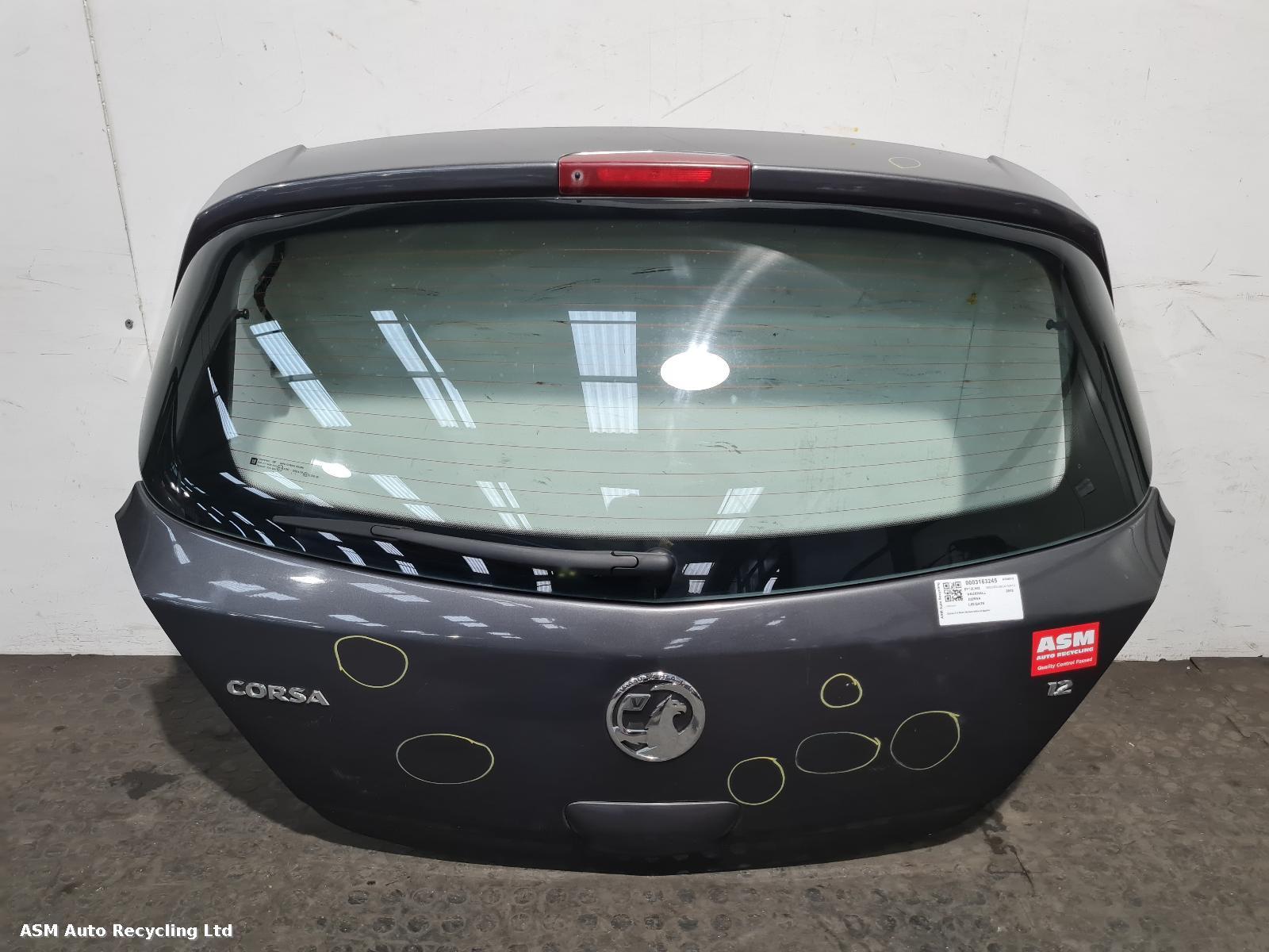 View Auto part Bootlid/Tailgate Vauxhall Corsa 2012