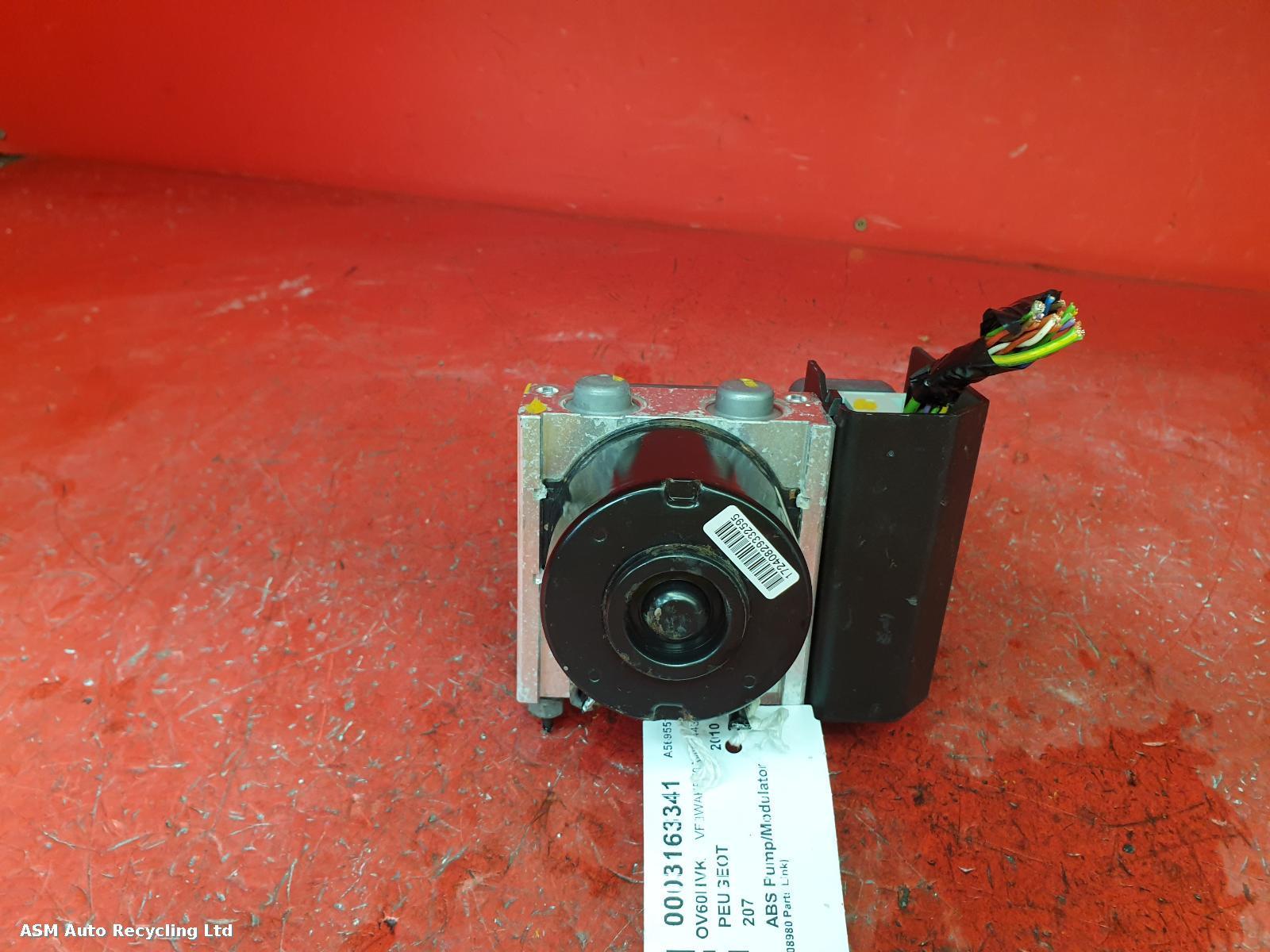 View Auto part ABS Pump/Modulator Peugeot 207 2010