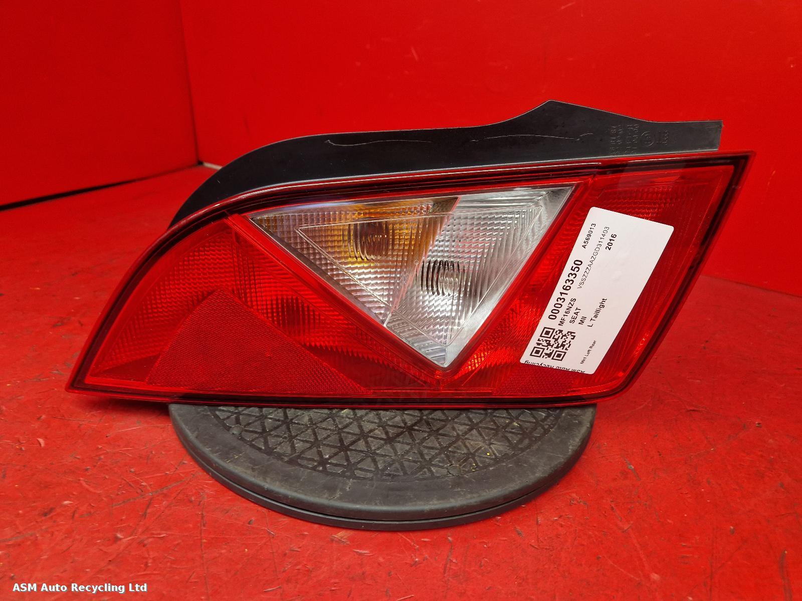 View Auto part L Taillight Seat Mii 2016
