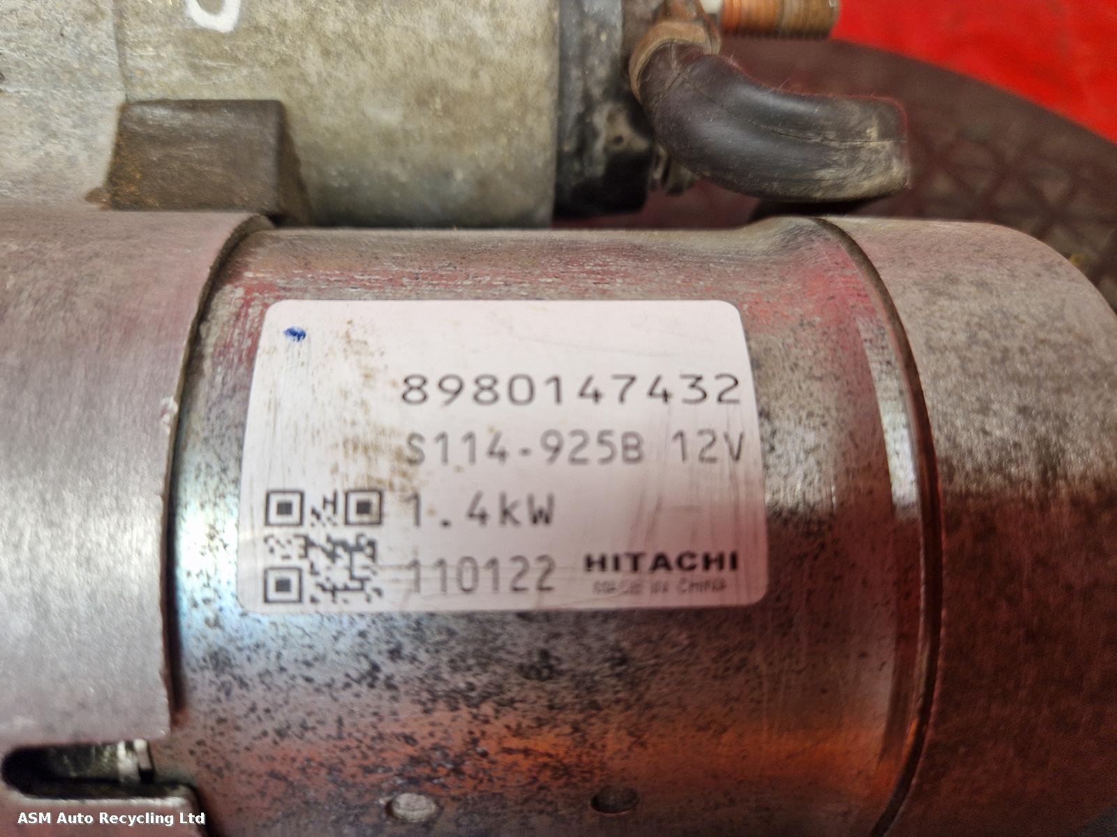 View Auto part Starter Motor Vauxhall Meriva 2011