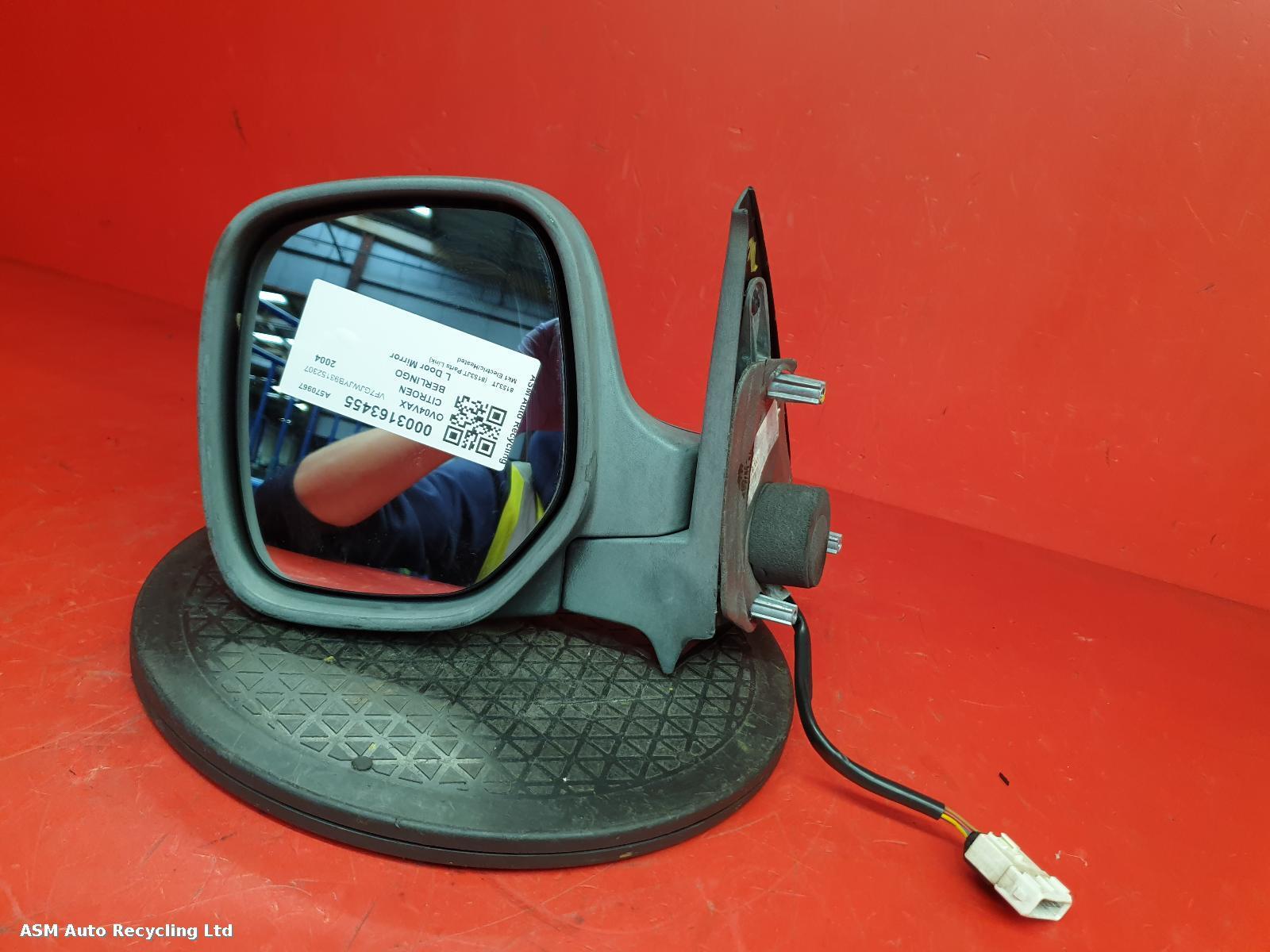 View Auto part L Door Mirror Citroen Berlingo 2004