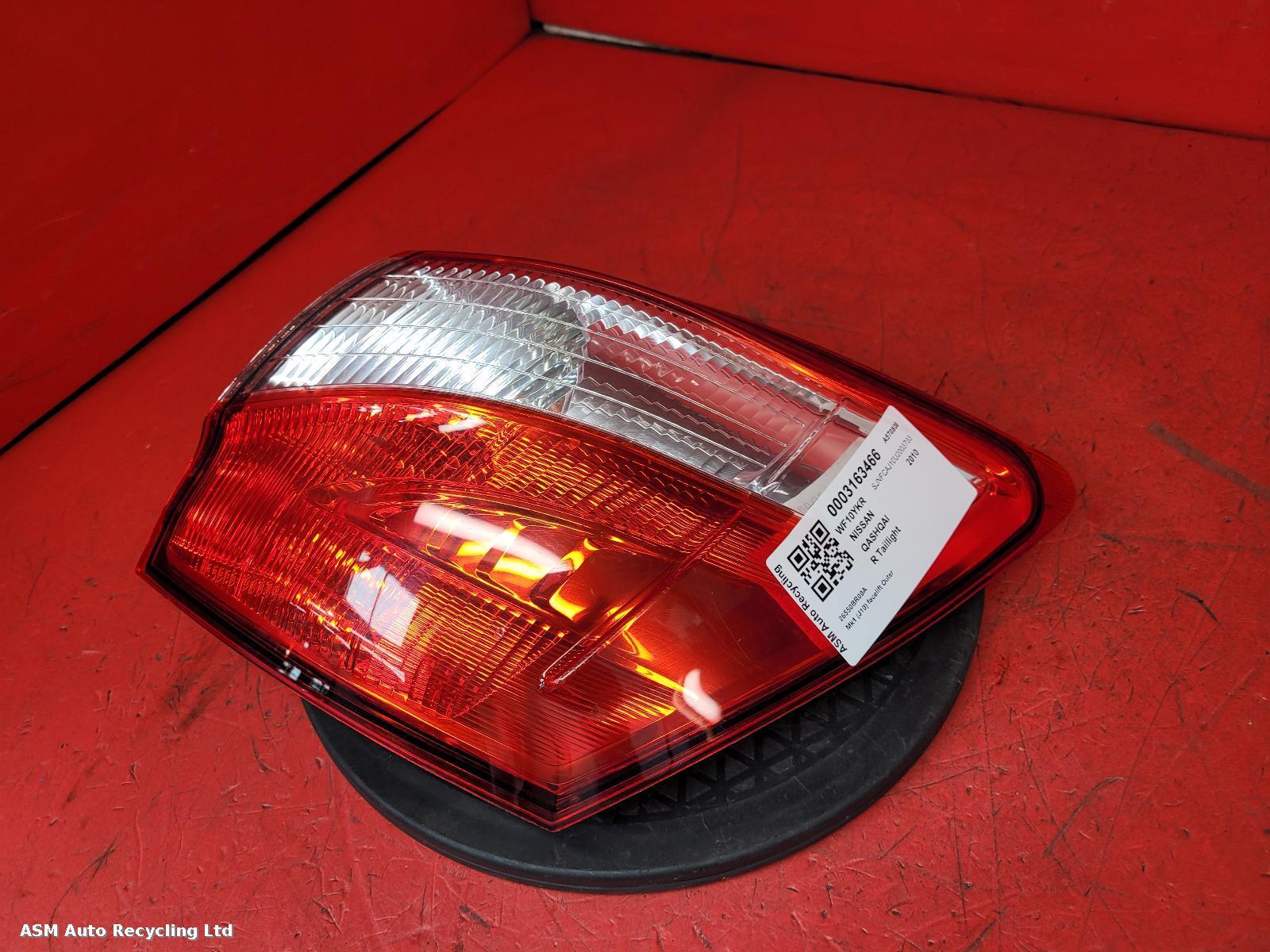 View Auto part R Taillight Nissan Qashqai 2010