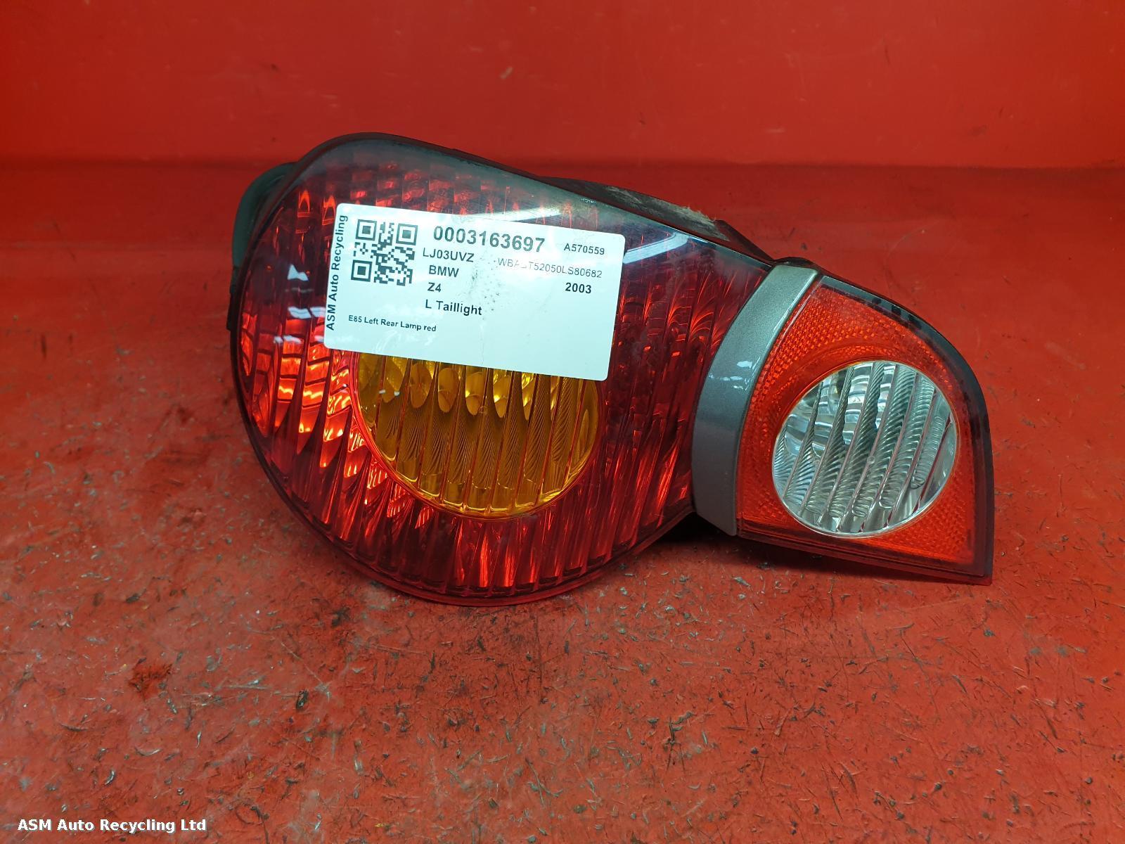 View Auto part L Taillight Bmw Z4 2003