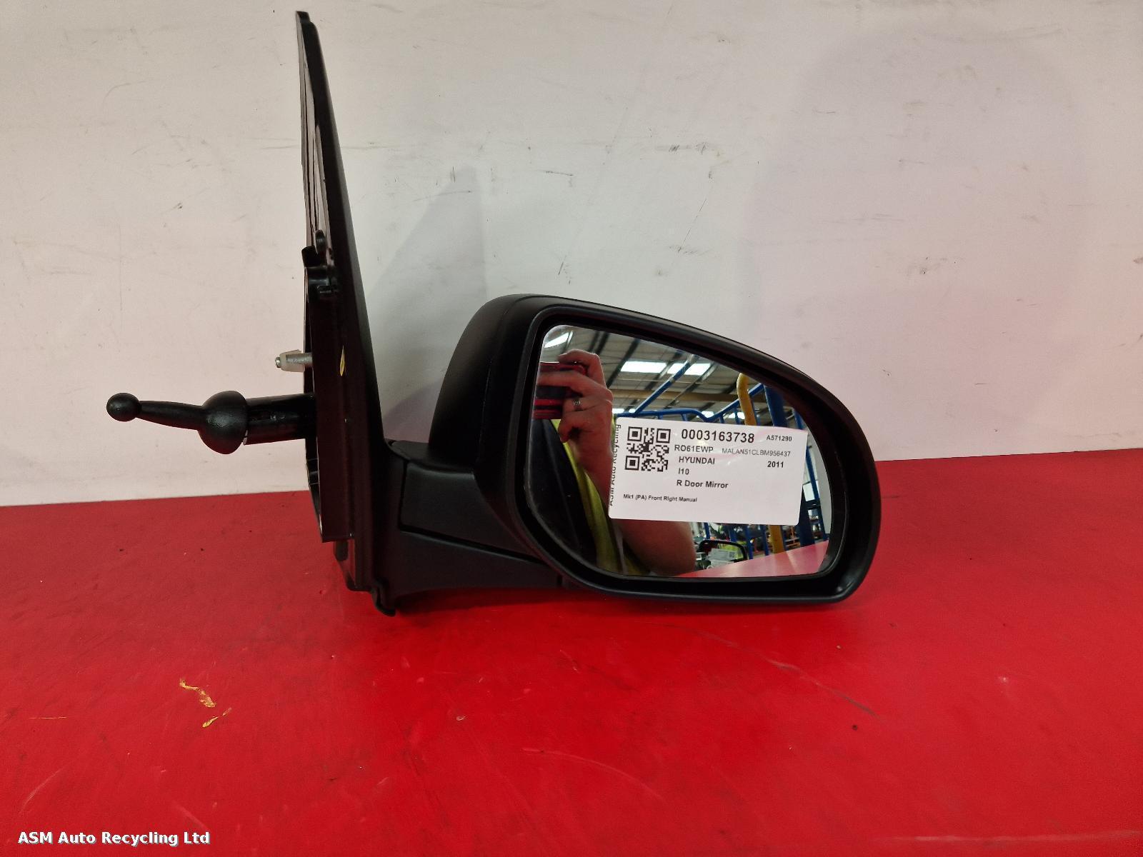 View Auto part R Door Mirror Hyundai I10 2011