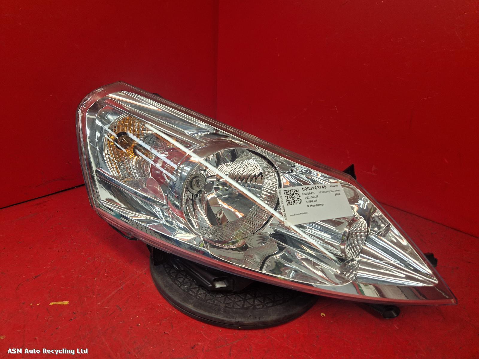View Auto part R Headlamp Peugeot Expert 2008