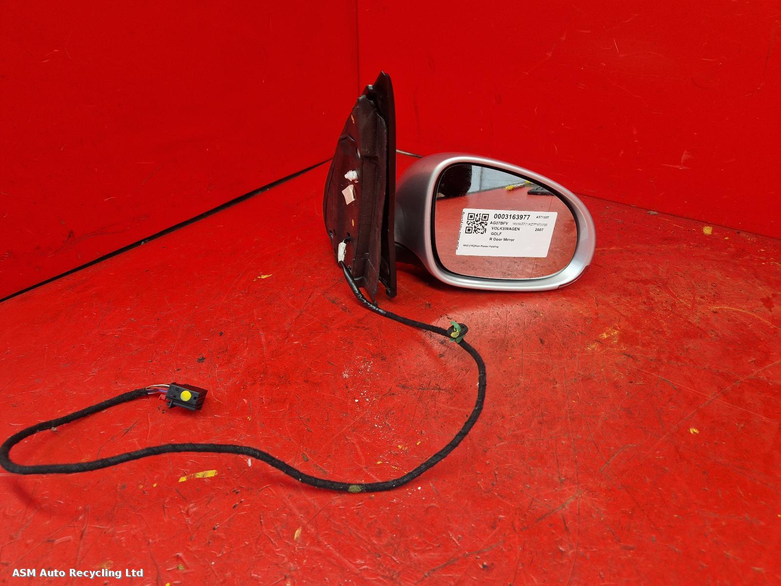 View Auto part R Door Mirror Volkswagen Golf 2007