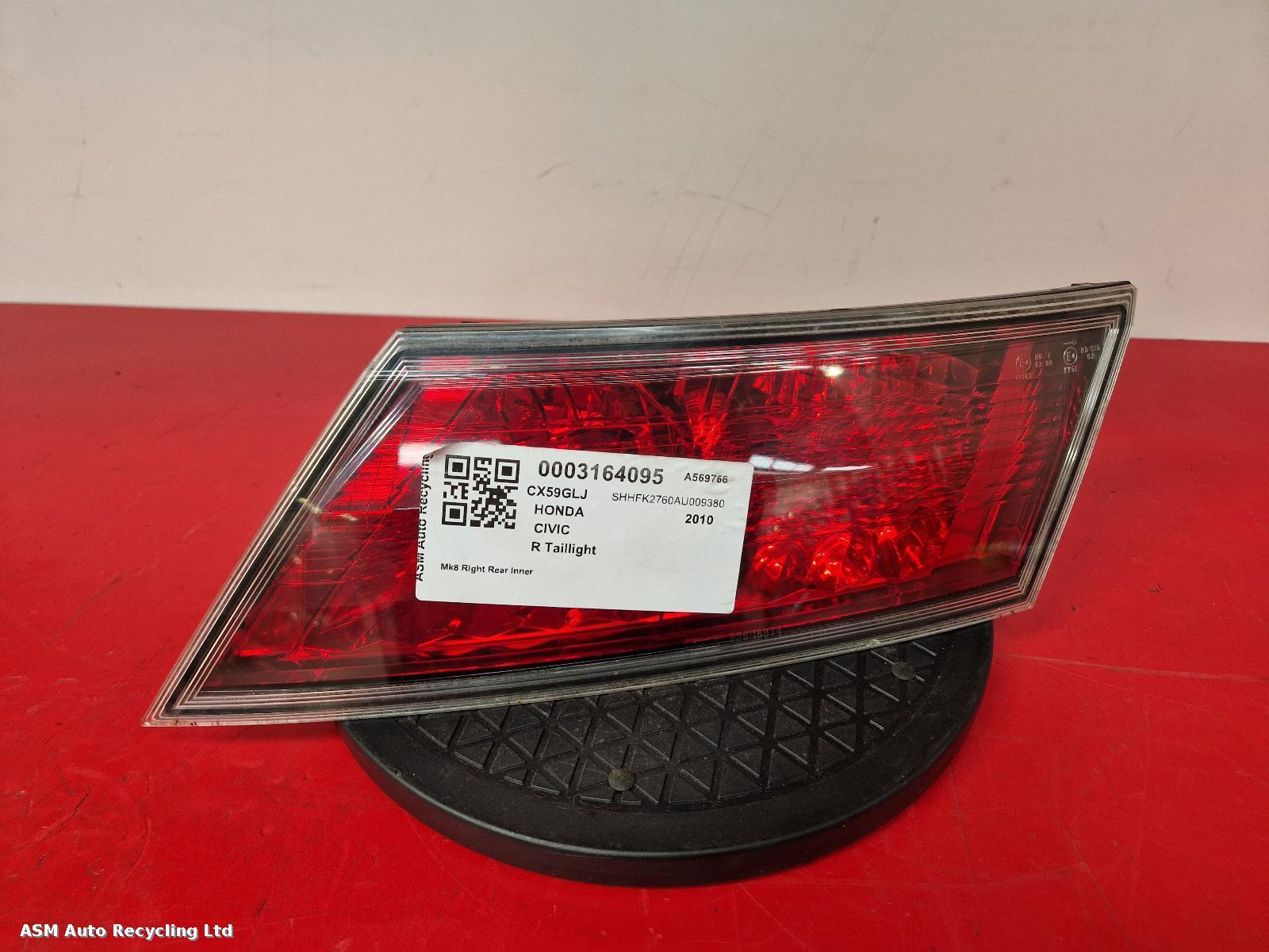 View Auto part R Taillight Honda Civic 2010