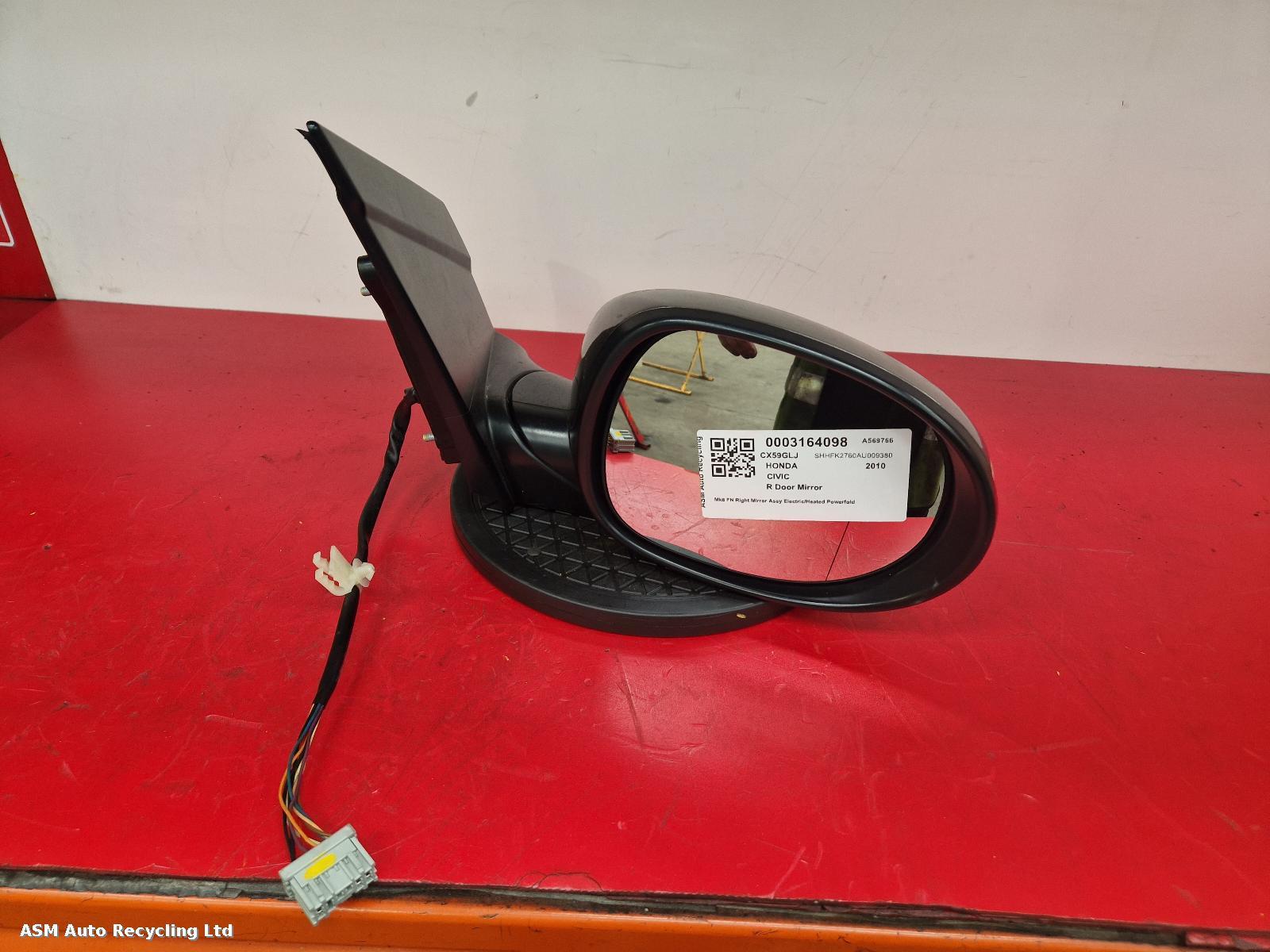 View Auto part R Door Mirror Honda Civic 2010