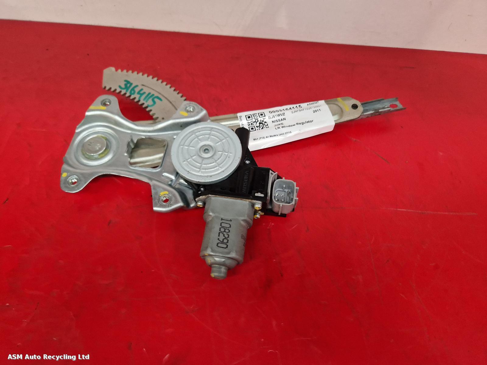 View Auto part LR Window Regulator Nissan Juke 2011