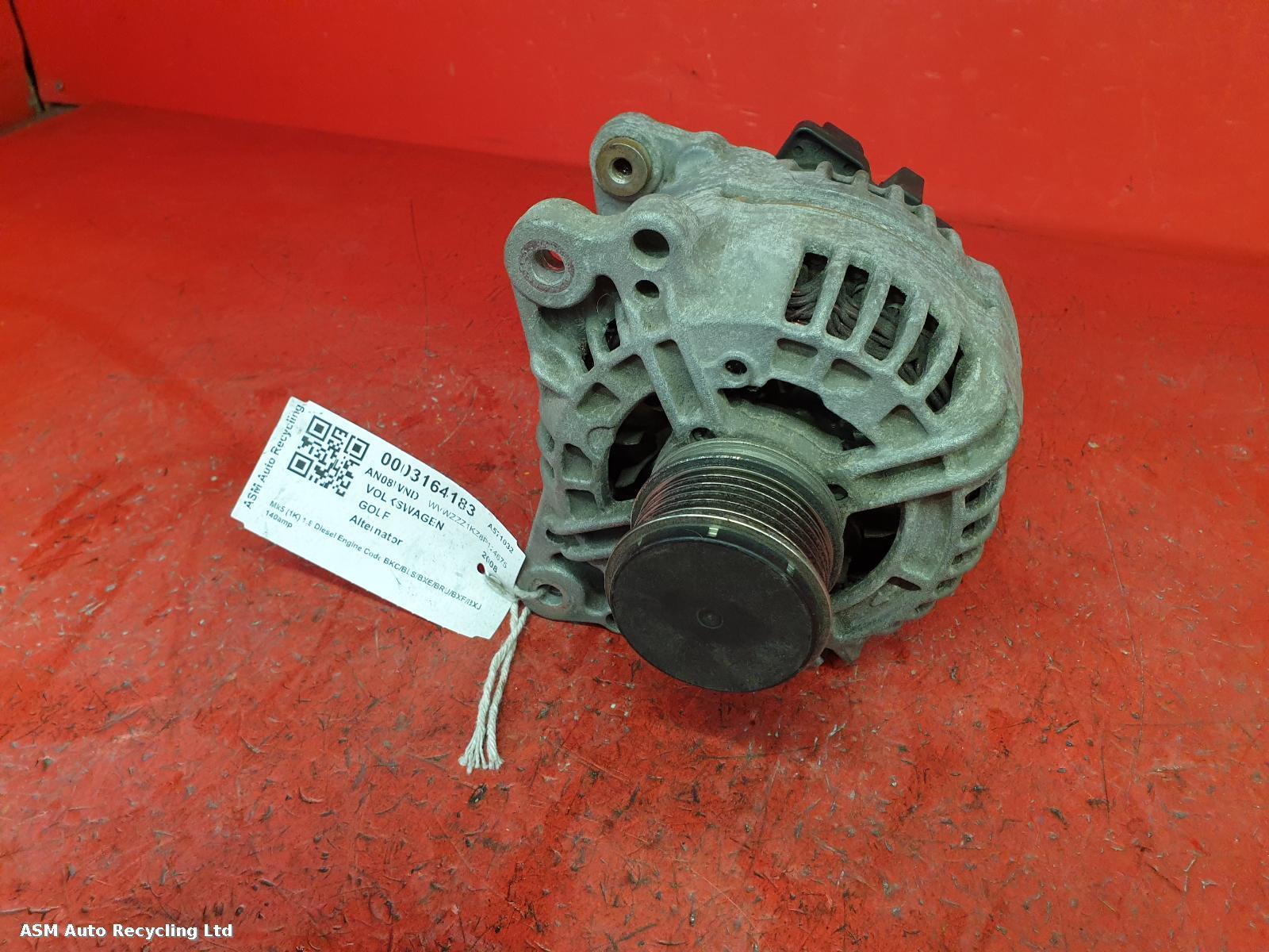 View Auto part Alternator Volkswagen Golf 2008