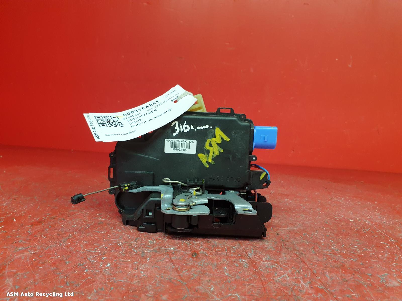View Auto part Door Lock Assembly Volkswagen Polo 2008