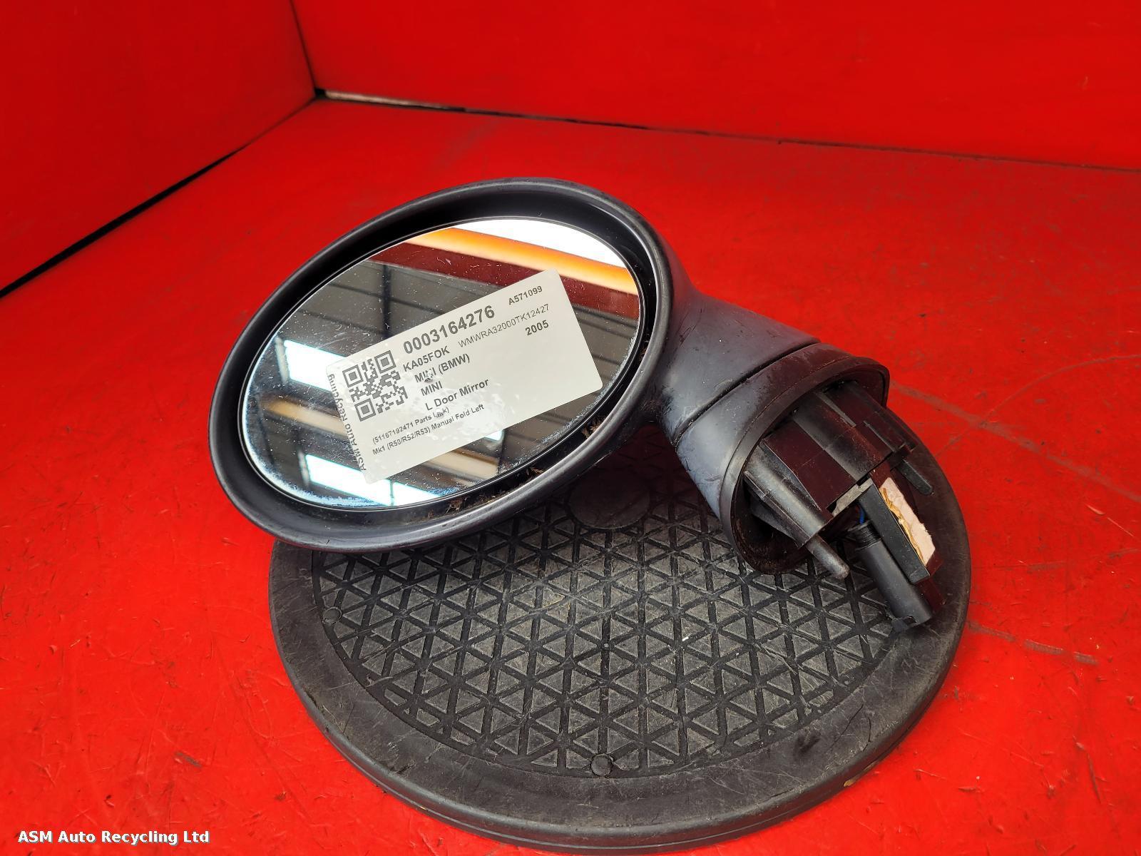 View Auto part L Door Mirror Mini (bmw) Mini 2005