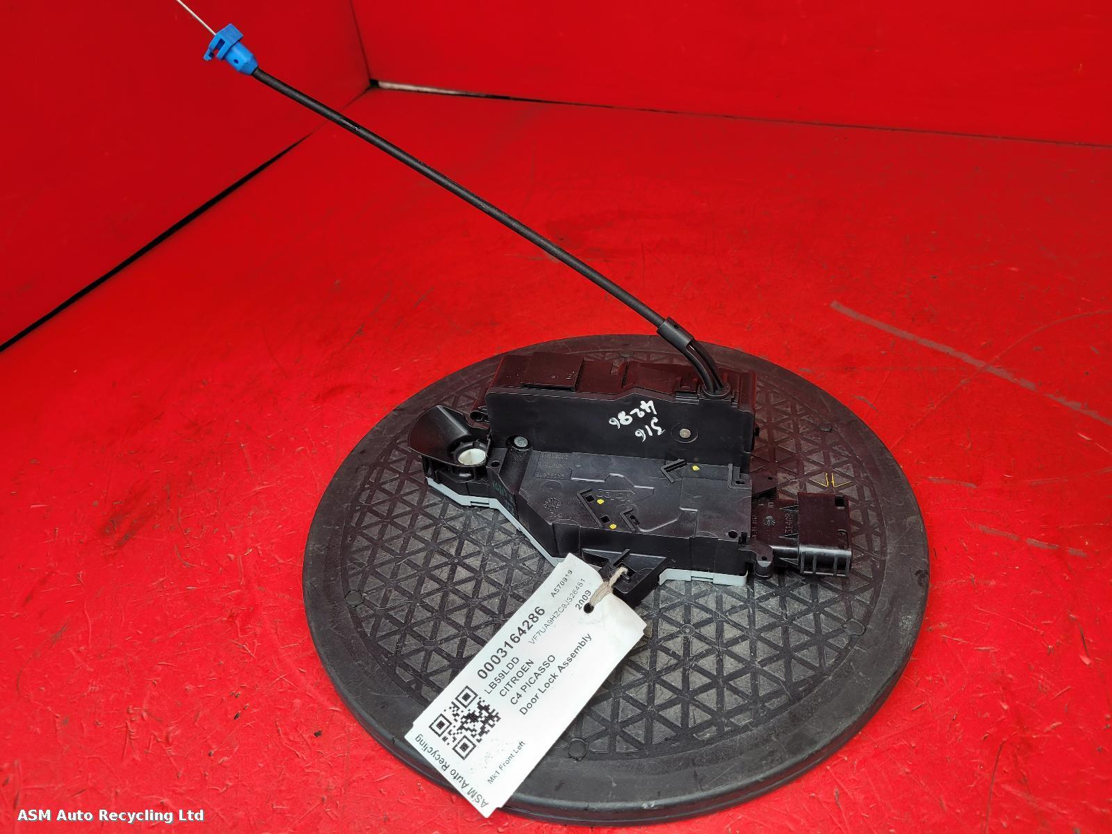 View Auto part Door Lock Assembly Citroen C4 Picasso 2009