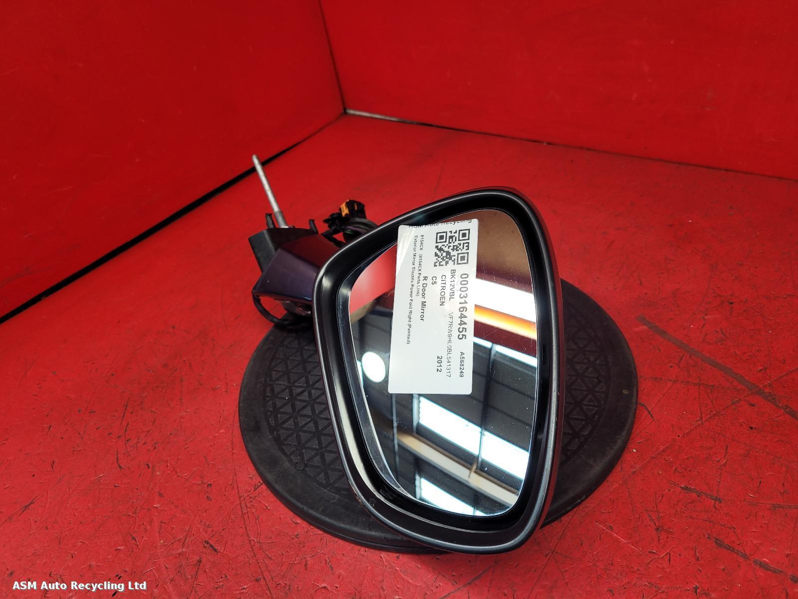 View Auto part R Door Mirror Citroen C5 2012