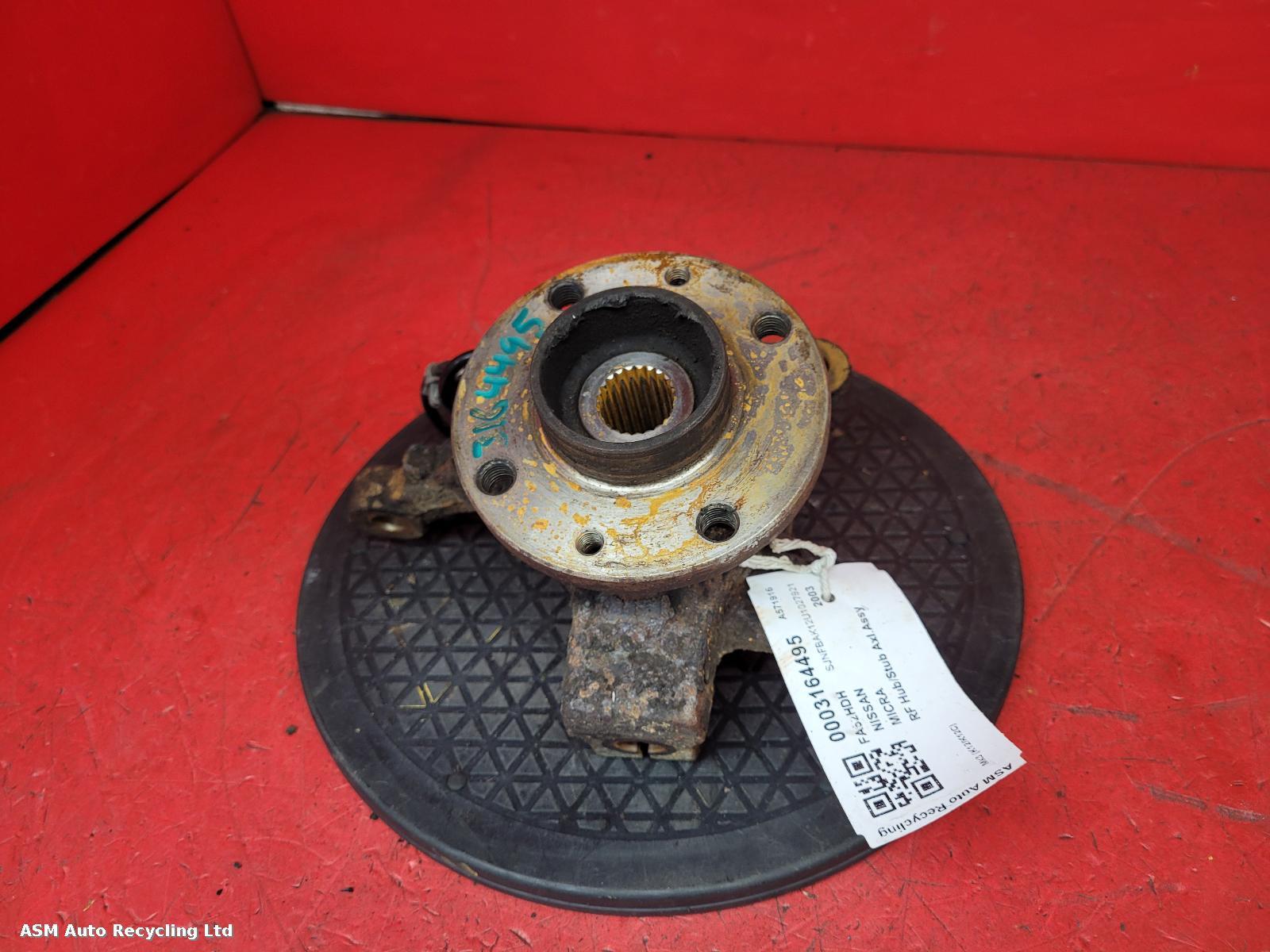 View Auto part RF Hub/Stub Axle Assembly Nissan Micra 2003