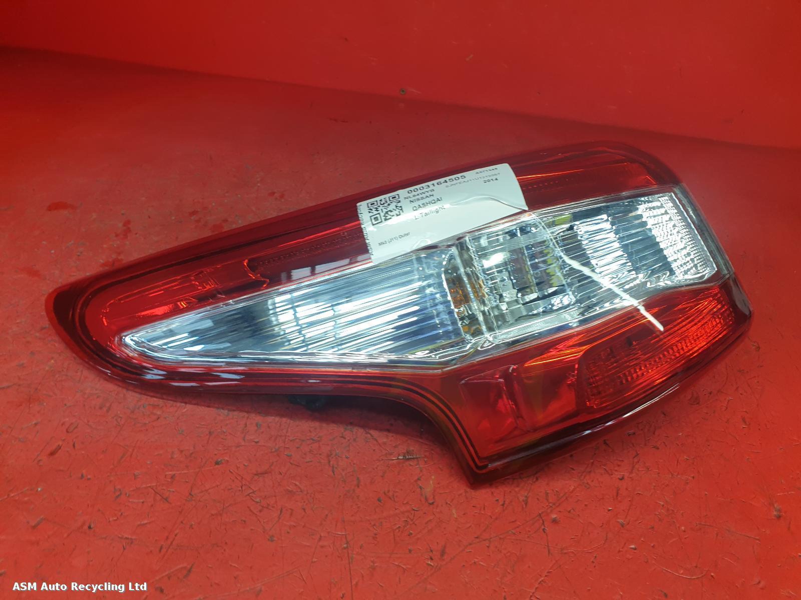 View Auto part L Taillight Nissan Qashqai 2014