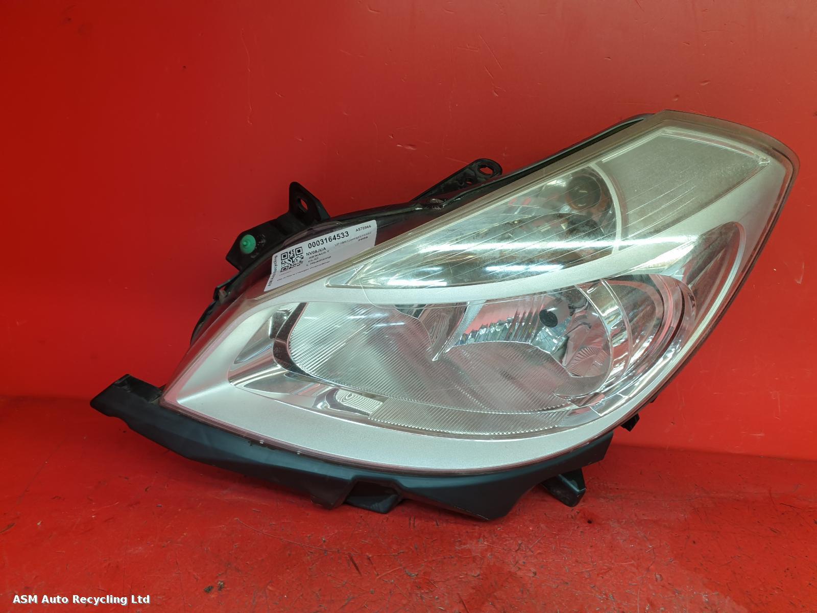 View Auto part L Headlamp Renault Clio 2008