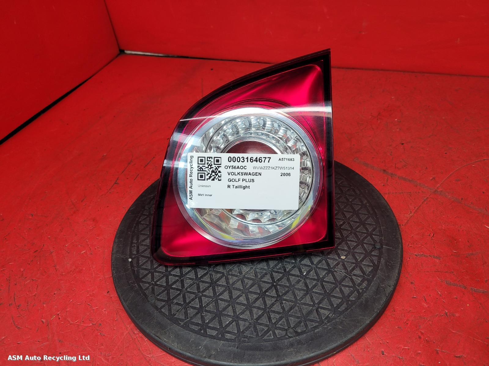 View Auto part R Taillight Volkswagen Golf Plus 2006