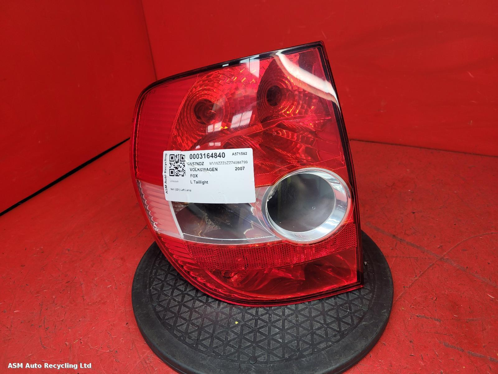 View Auto part L Taillight Volkswagen Fox 2007