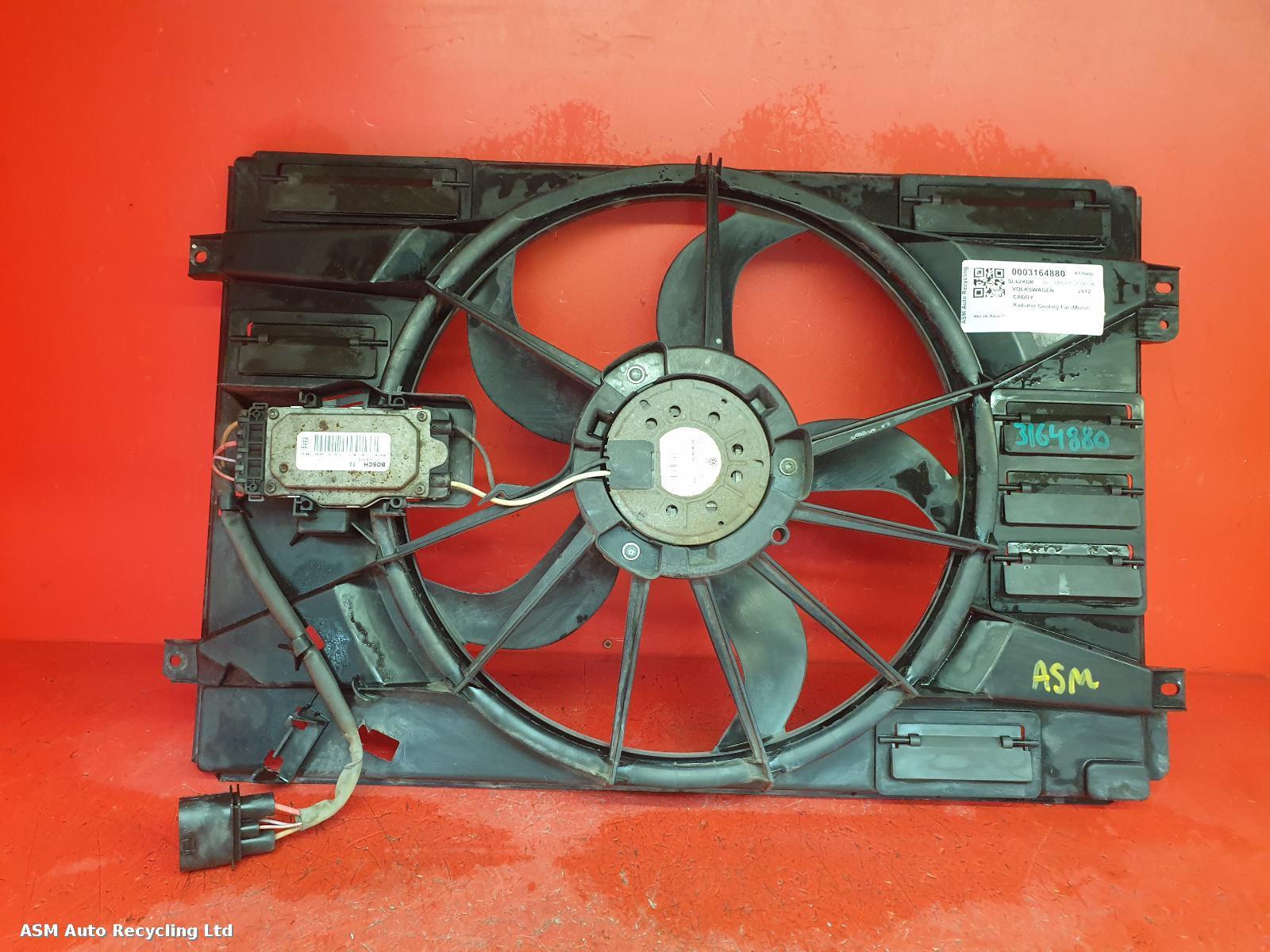View Auto part Engine Cooling Motor Volkswagen Caddy 2012