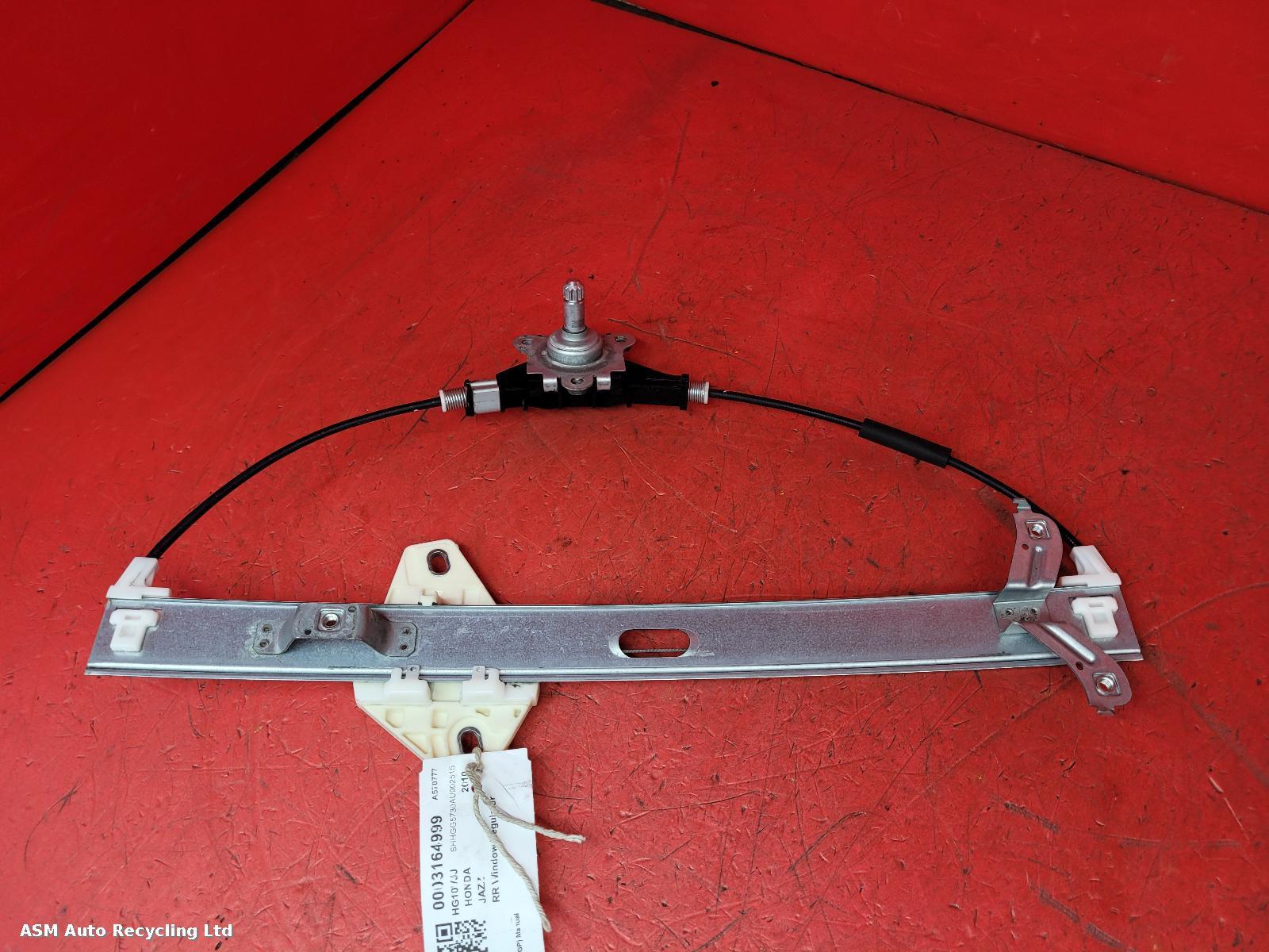 View Auto part RR Window Regulator Honda Jazz 2010