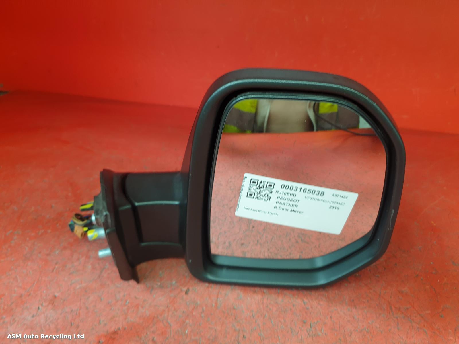 View Auto part R Door Mirror Peugeot Partner 2010
