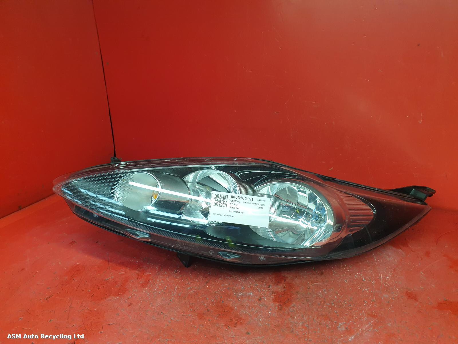 View Auto part L Headlamp Ford Fiesta 2011