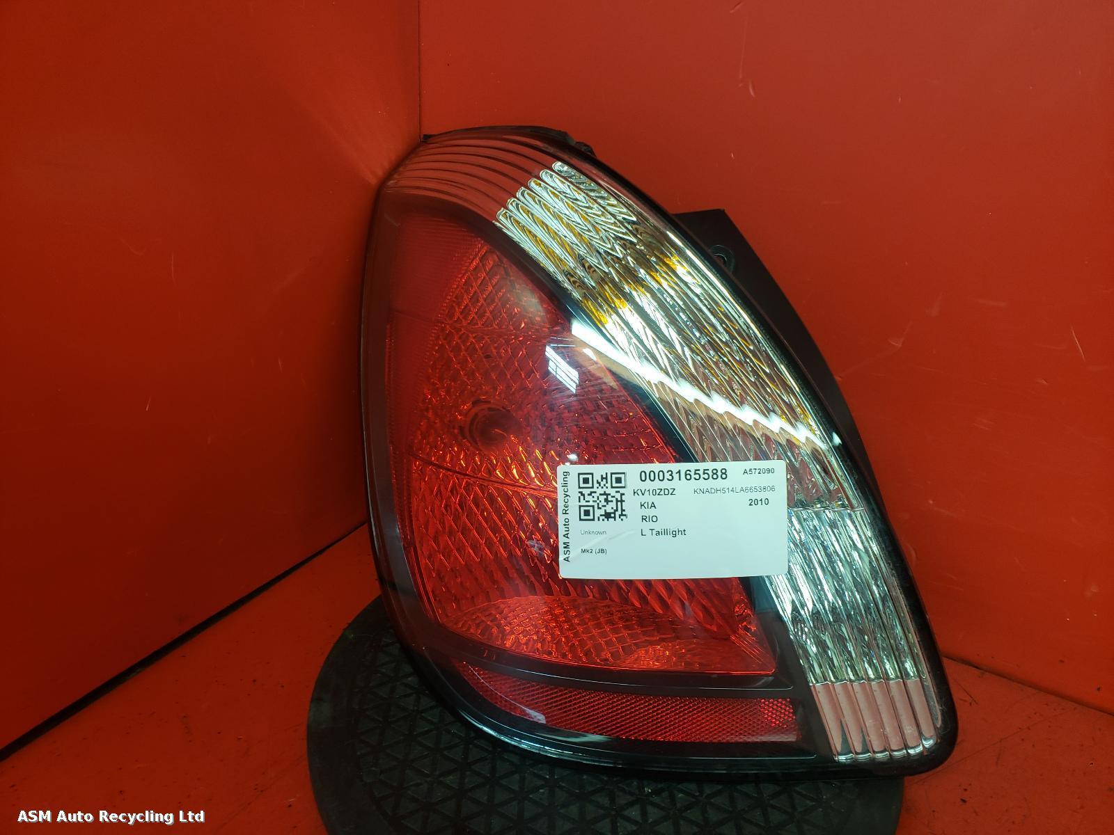 View Auto part L Taillight Kia Rio 2010